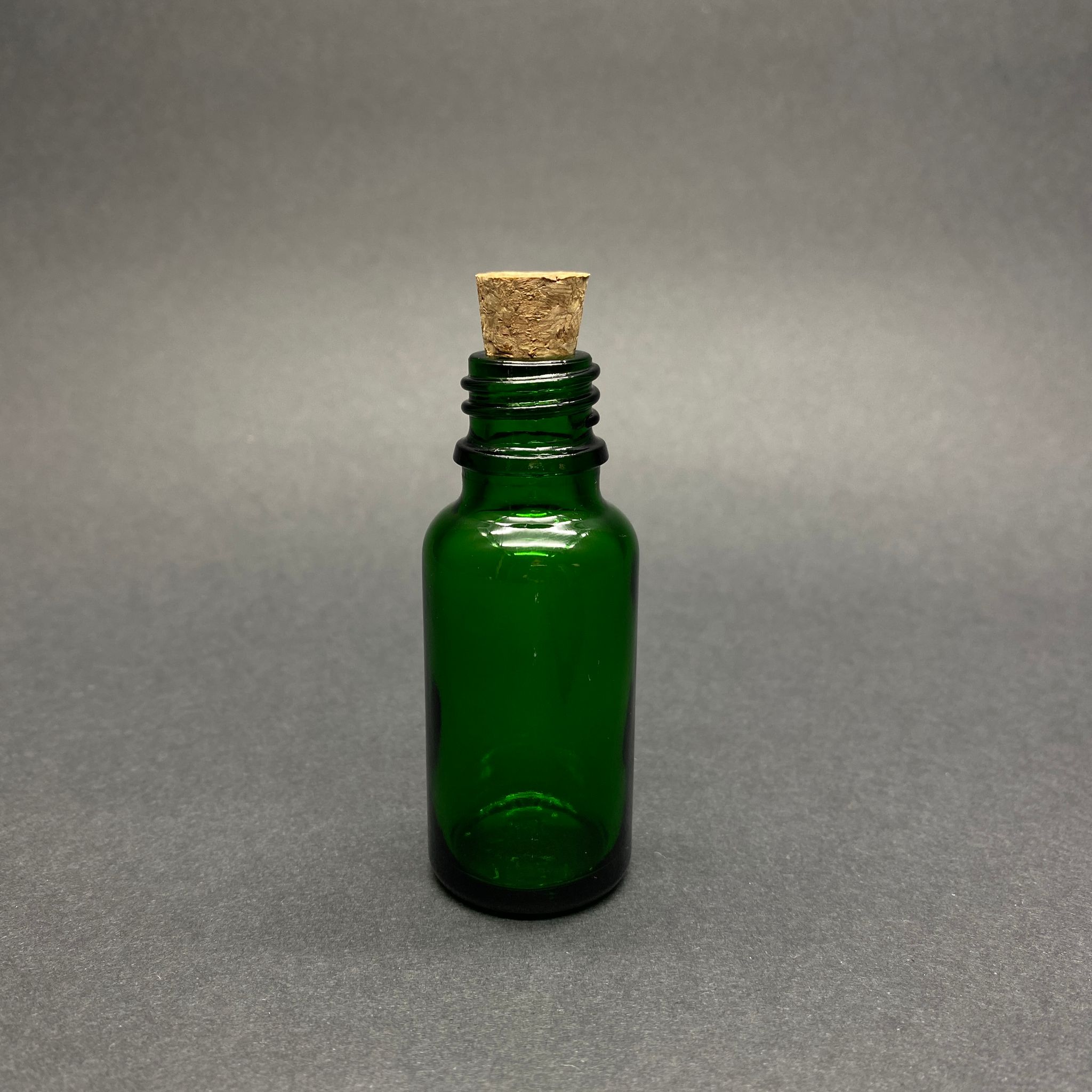 20 Cc Yeşil Cam Şişe - Mantar Tıpalı - 20 Ml Yeşil Mantarlı Cam Şişe