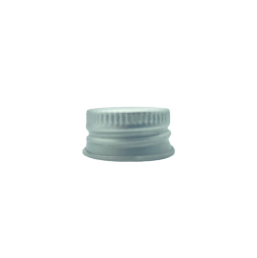 20 Mm Vidalı Gümüş Metal Kapak