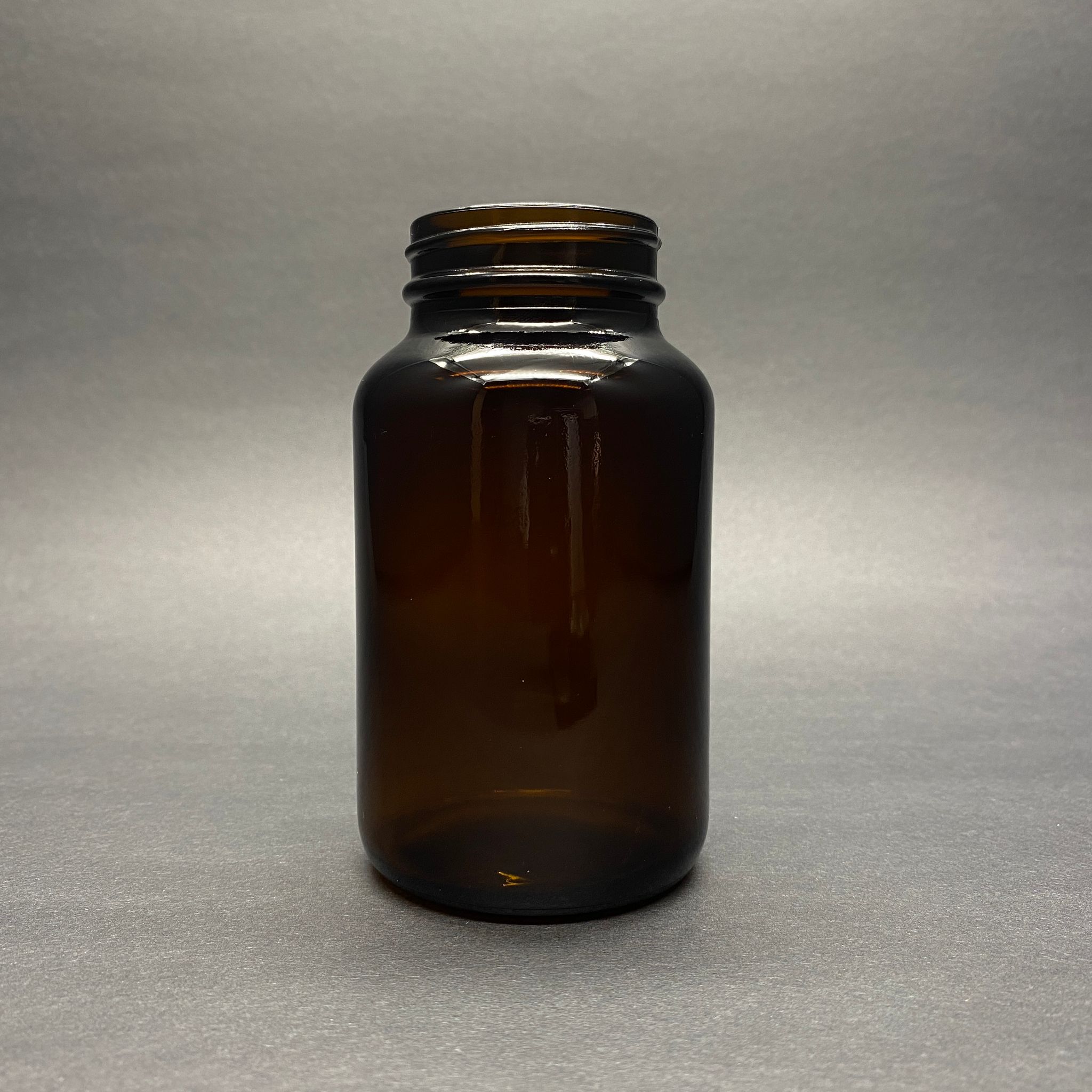 200 Cc Amber Cam Tablet Şişesi Kapaksız 45 Mm Ağız İthal 200 Ml Tablet Şişesi
