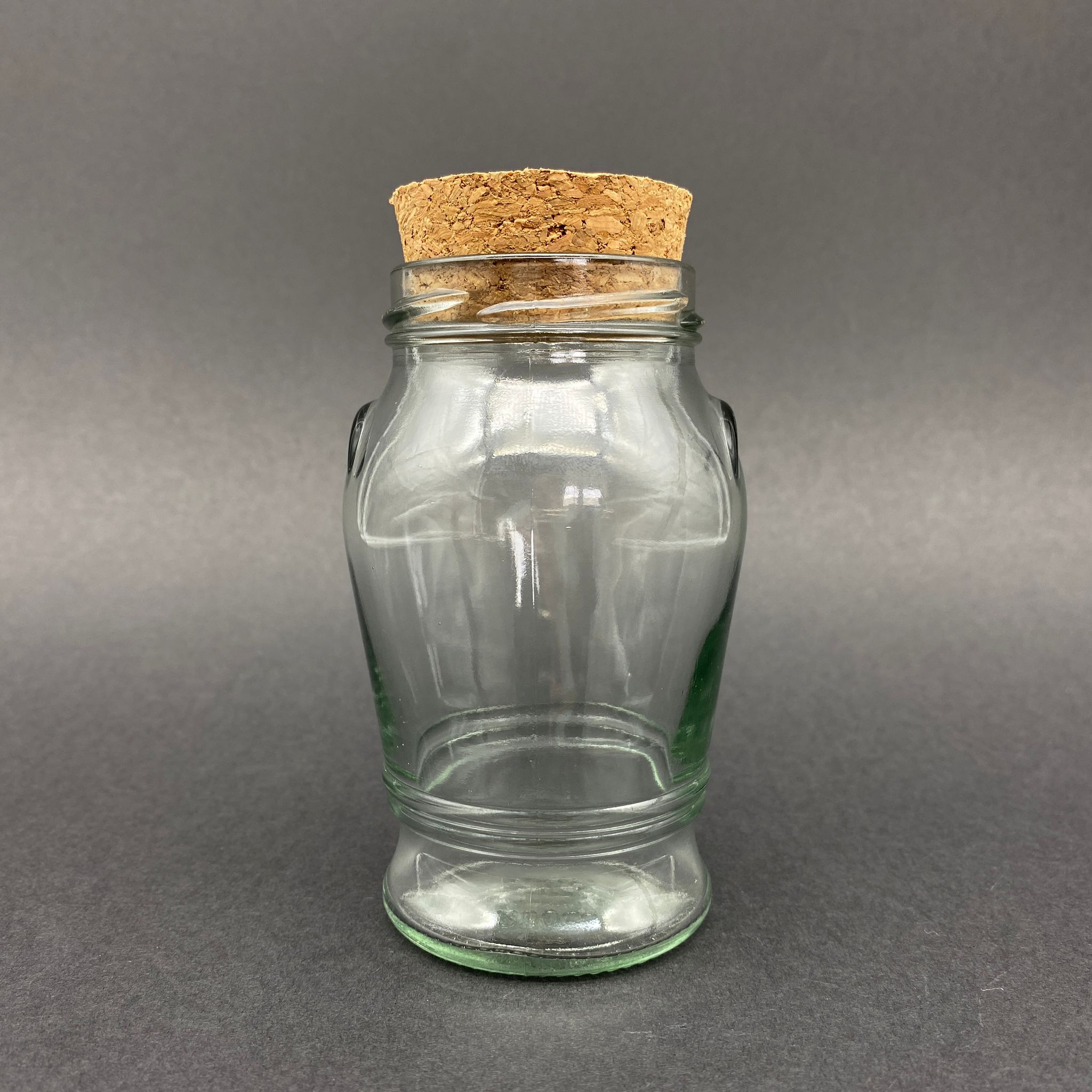 200 Cc Kulplu Kavanoz - Mantar Tıpalı - 200 Ml Cam Kavanoz