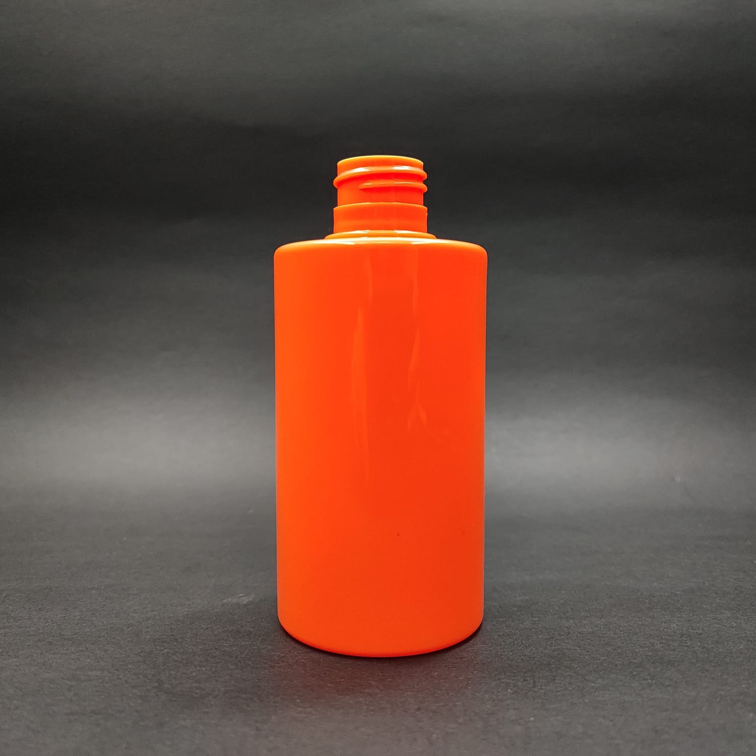 200 Cc Küt Boyunlu Silindir Pet Şişe (24 Gr) - Kapaksız 24 Ağız - 200 Ml Plastik Şişe - Turuncu
