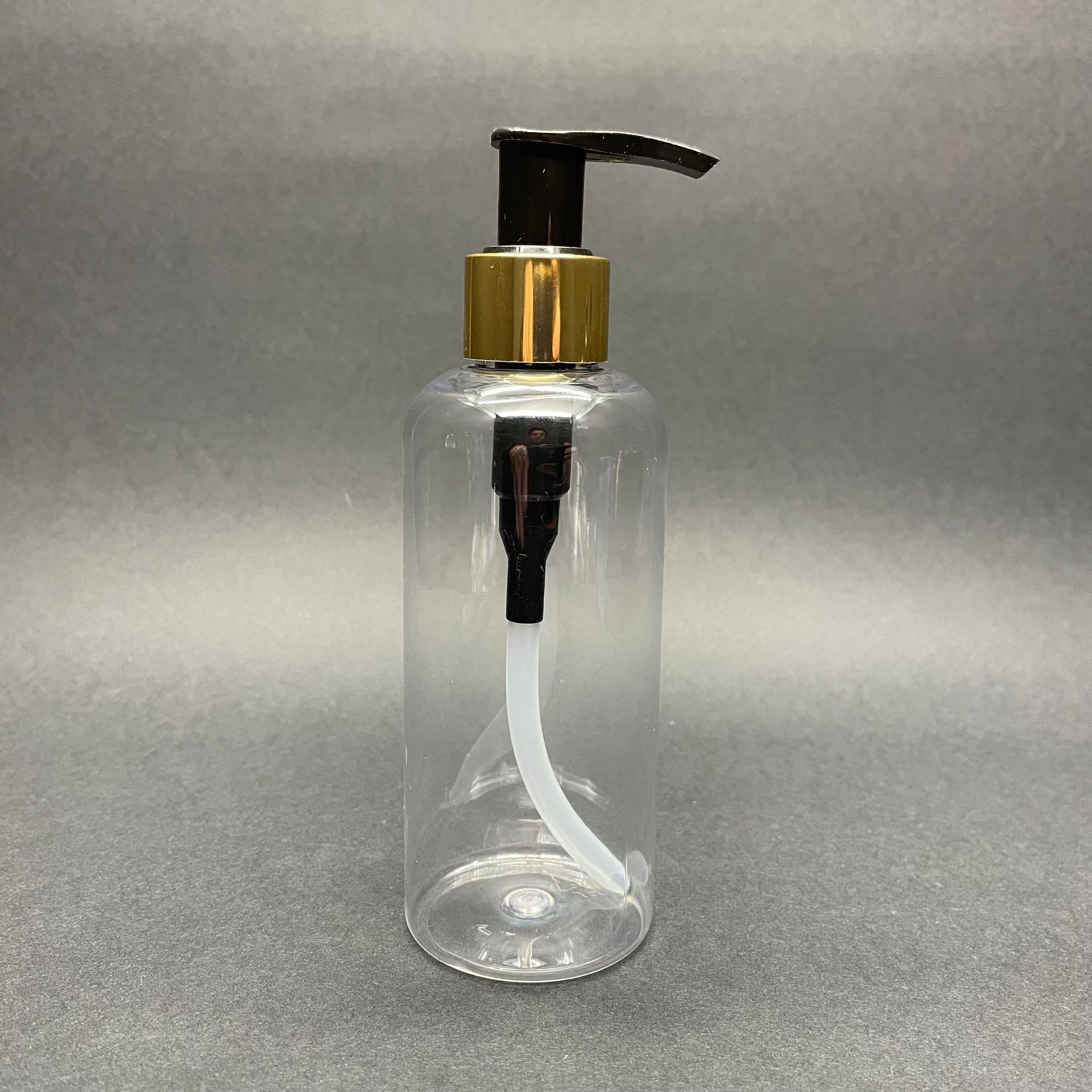 200 Cc Pet Şişe - Gold Pompalı - 200 Ml Pompalı Plastik Şişe