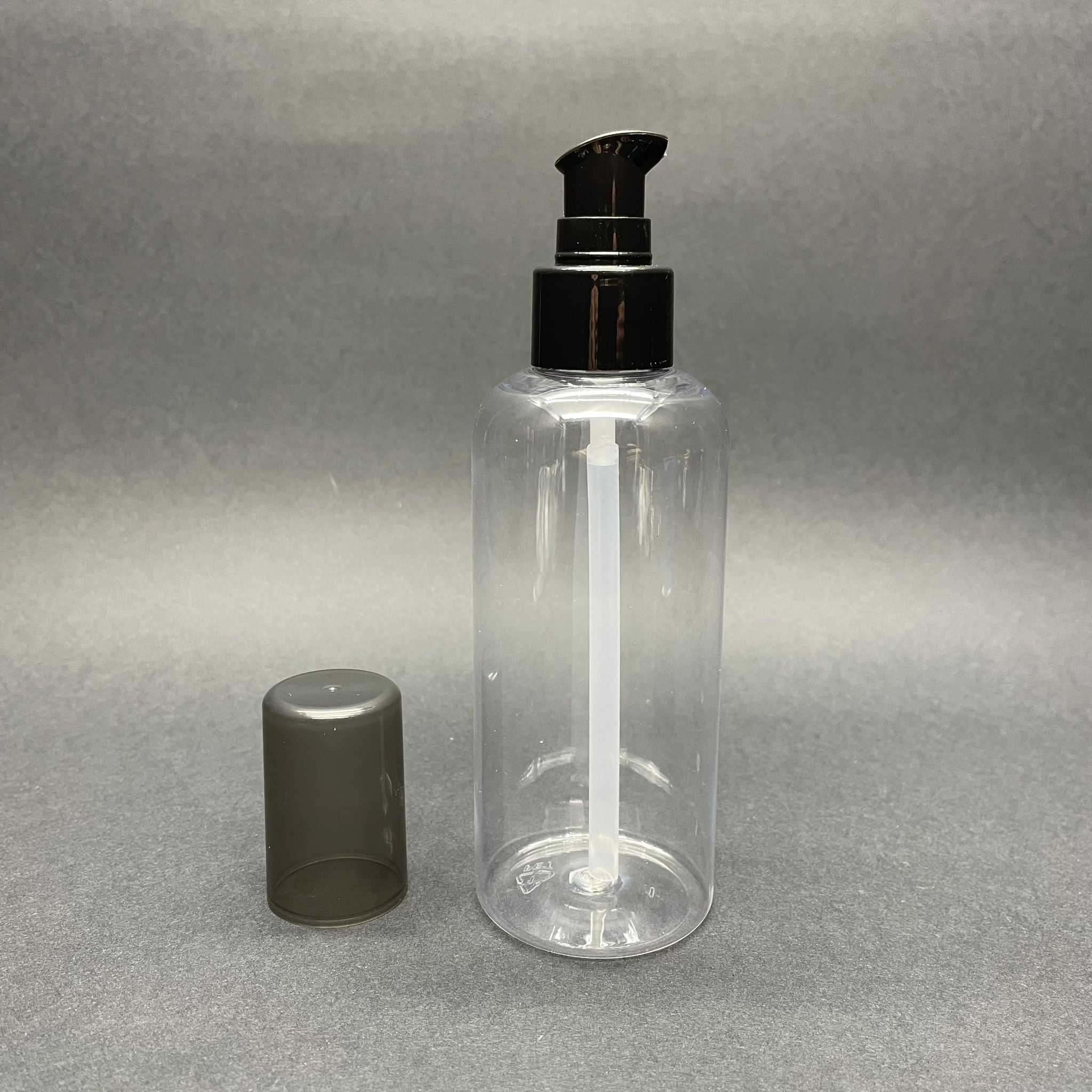 200 Cc Pet Şişe - Siyah Losyon Pompalı - 200 Ml Pompalı Plastik Şişe