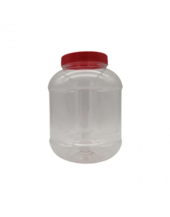 2000 Cc Domby Standart Pet Kavanoz - Kapaklı - Plastik Kavanoz - Sızdırmaz - 2 Litre Plastik Kavanoz - Turşu Ve Zeytin Kurumunda Kullanılabilir
