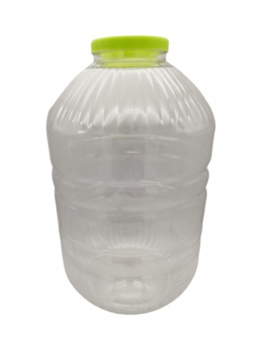 20000 Cc Pet Kavanoz - Sarı Plastik Kapaklı - 20 Litre Pet Kavanoz - Turşu Ve Zeytin Kurumunda Kullanılabilir
