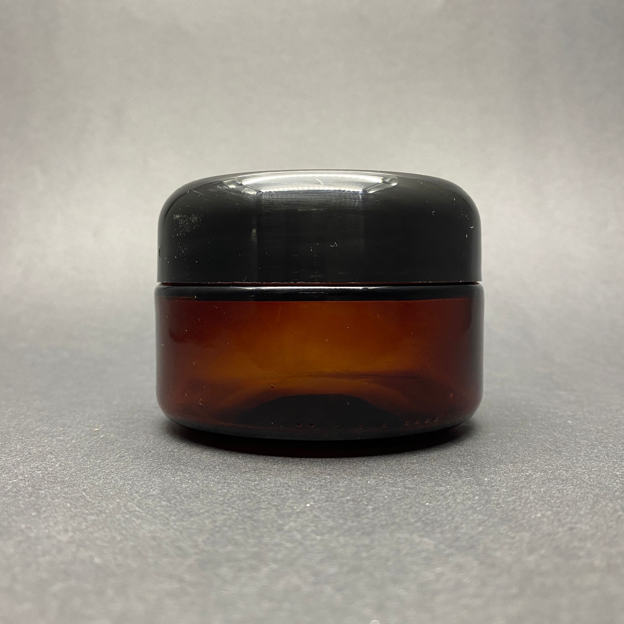 230 Cc Amber Cam Kavanoz - Siyah Plastik Kapaklı - 230 Ml Cam Kavanoz - Mum Kavanozu