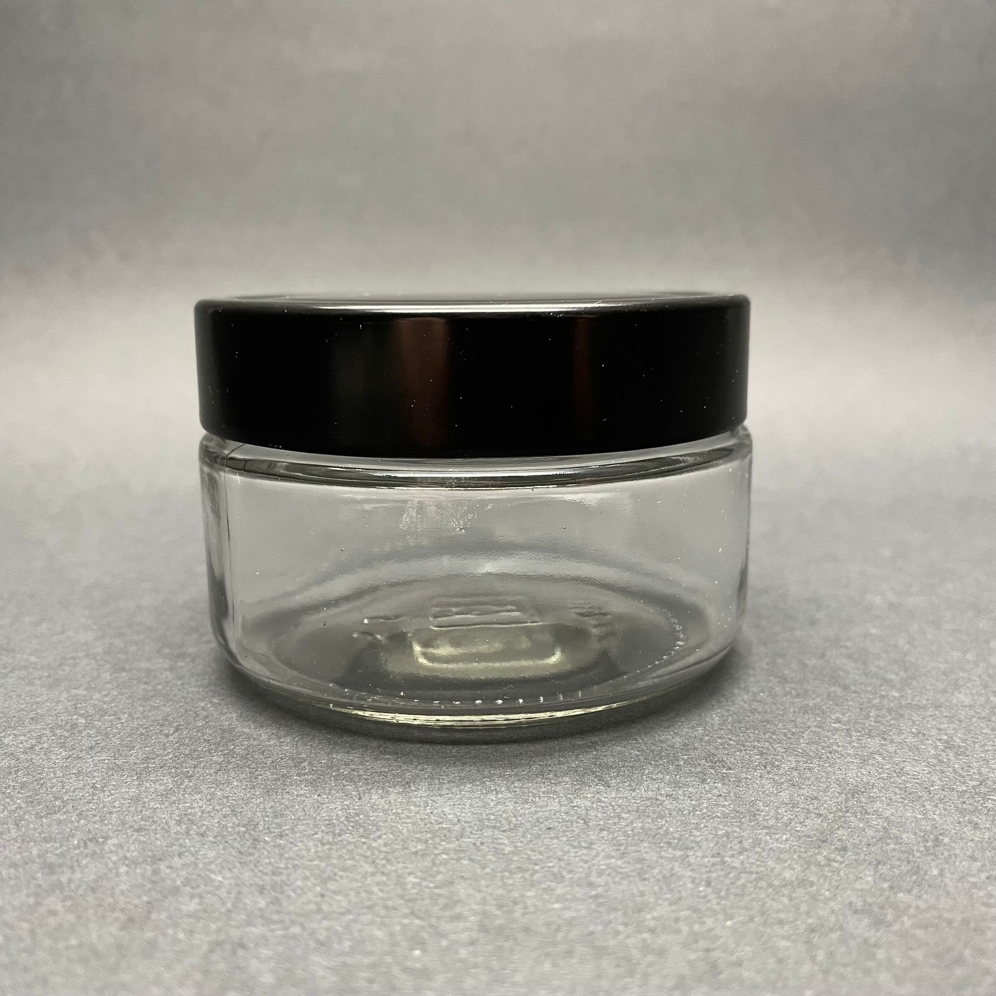 230 Cc Cam Kavanoz -  Derin Siyah Lüks Metal Kapaklı - 230 Ml Cam Kavanoz - Derin Etek Kapaklı