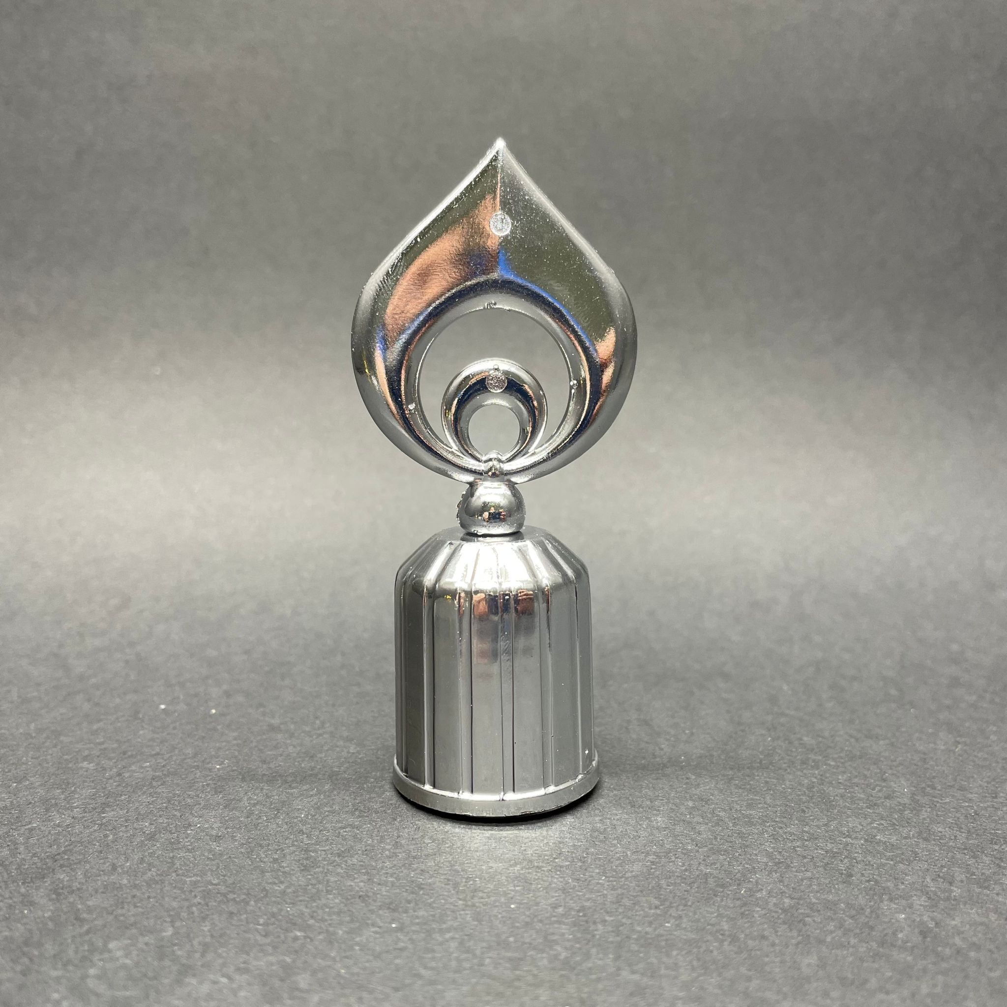 24 Mm Hilal Kapak Gümüş Büyük (Cam Kolonya Şişesi Kapağı)