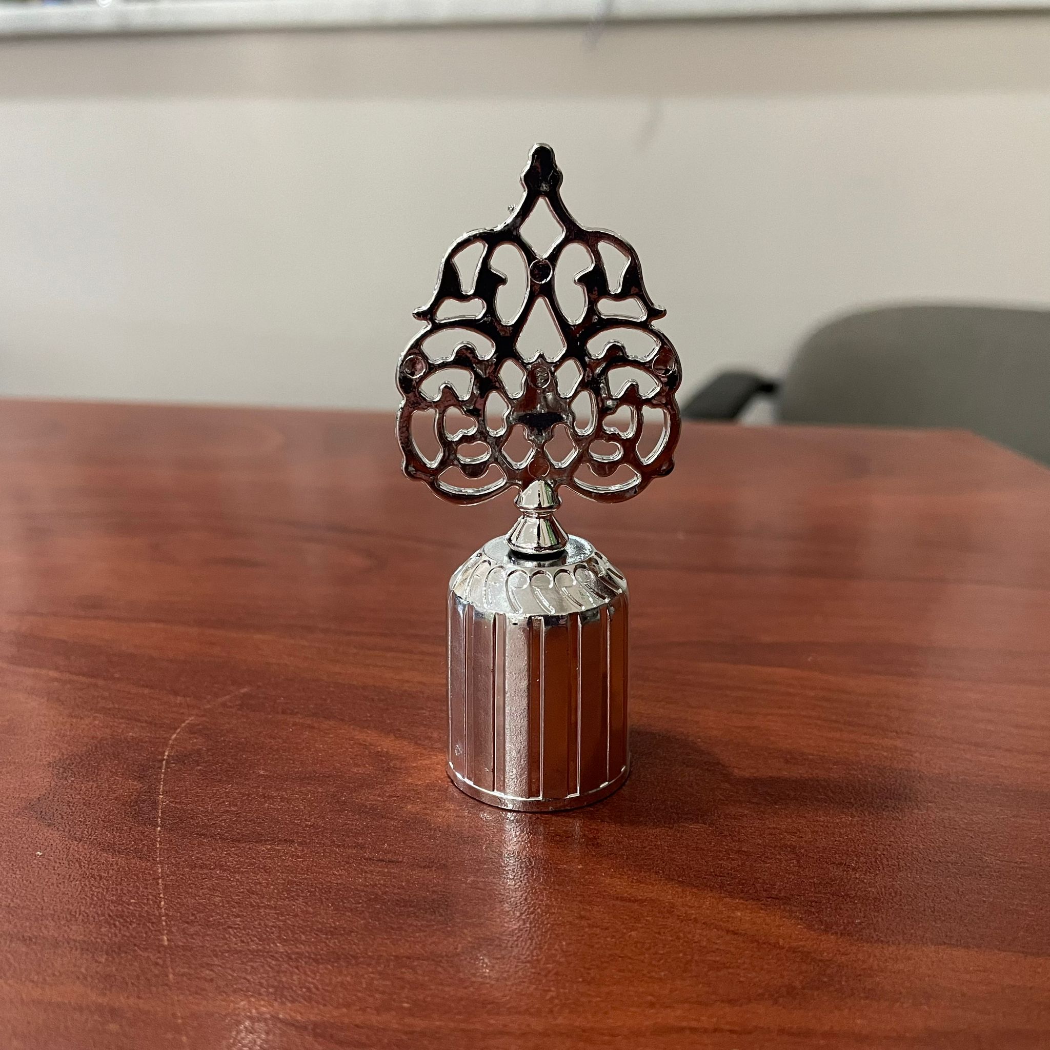24 Mm Osmanlı Kapak Gümüş Büyük (Cam Kolonya Şişesi Kapağı)