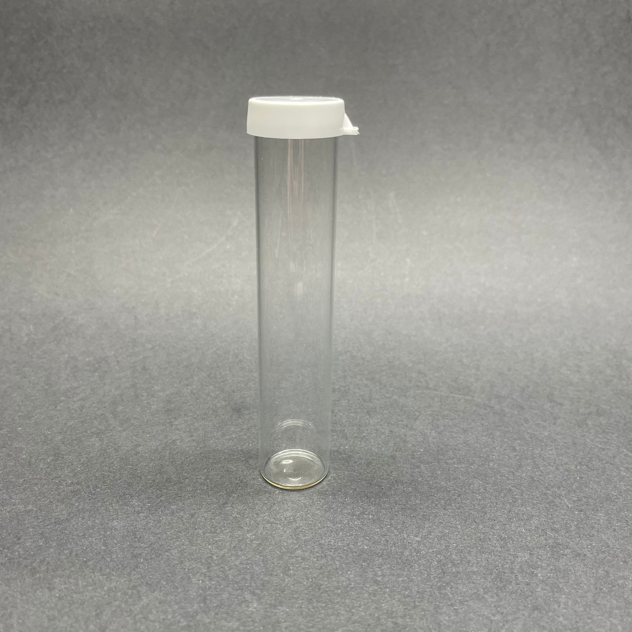 25 Cc Cam Deney Tüpü (10 Cm) Plastik Kapaklı -Plastik Kapaklı Cam Deney Tüpü
