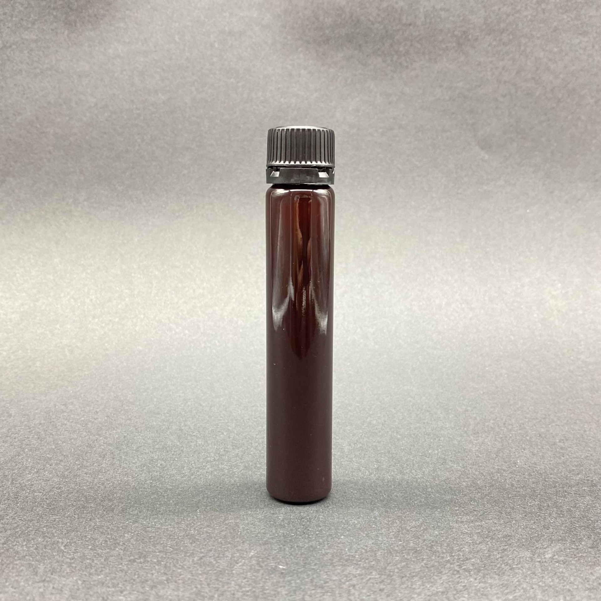 25 Cc Flakon Plastik Amber Tüp - Kilitli Kapaklı - Carnıtıne Shot Şişesi