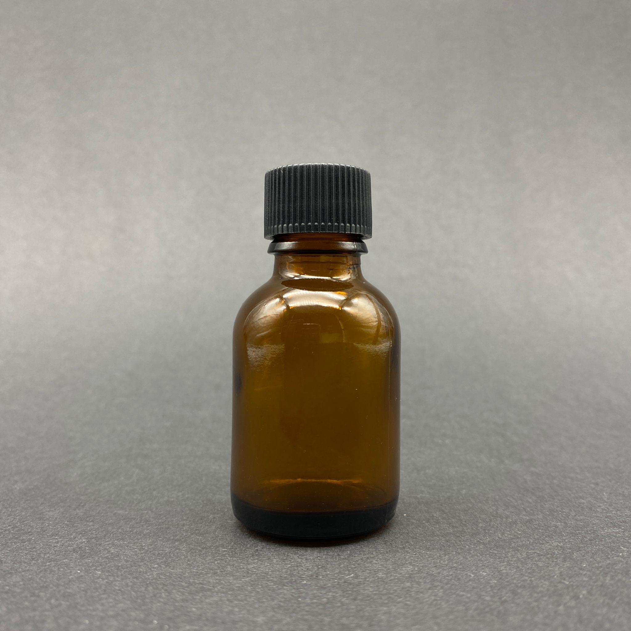 25 Cc Kahverengi Cam Şişe - Siyah Kapaklı - 25 Ml Amber Standart Cam Şişe