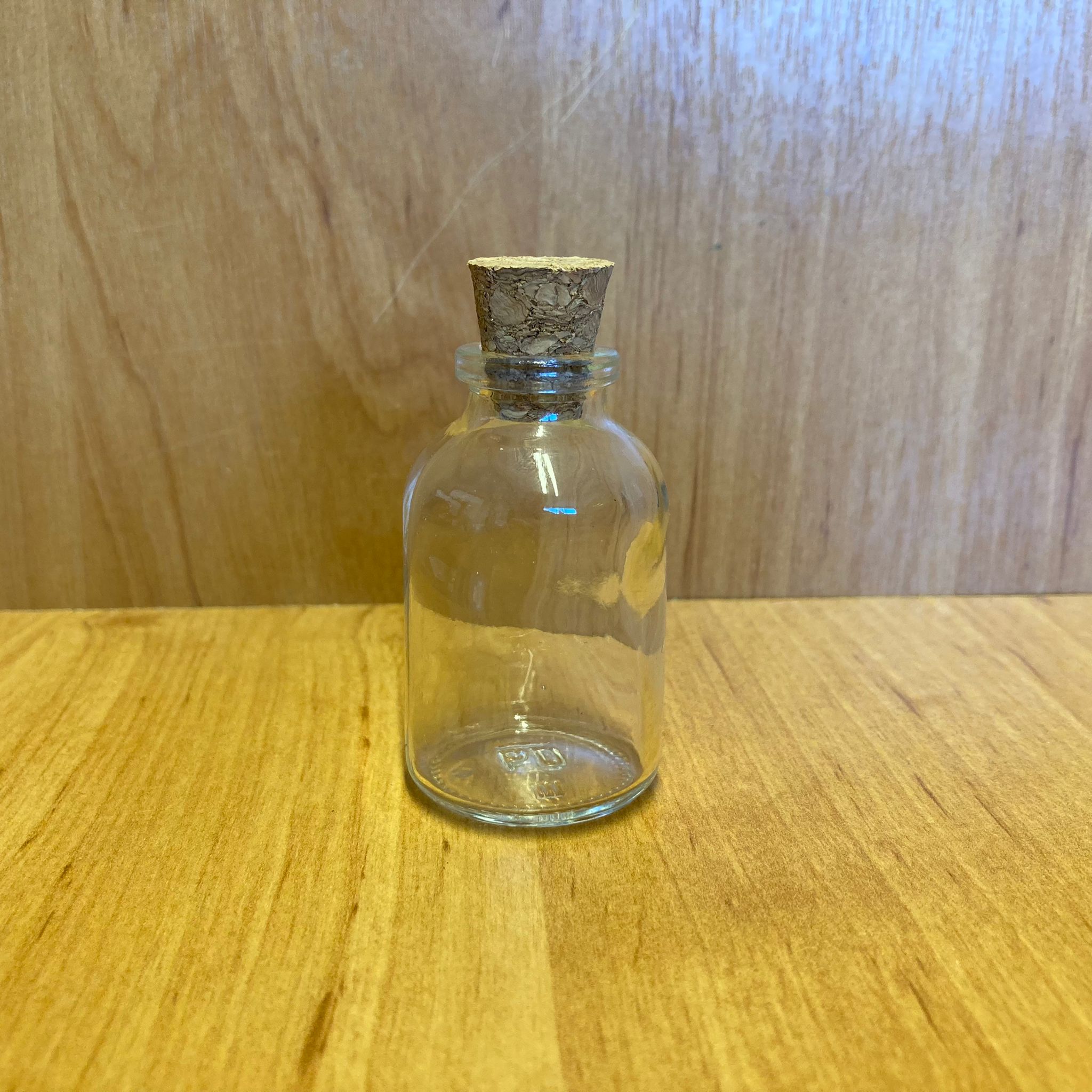 25 Cc Mantar Tıpalı Cam Şişe - Mantar Tıpalı Cam Şişe 25 Ml