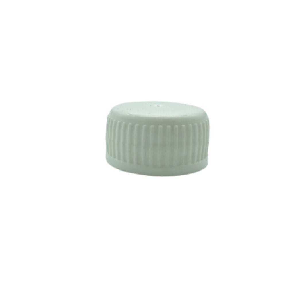 25 Mm Plastik Şişe Kapağı -- Köpük Contalı - Beyaz