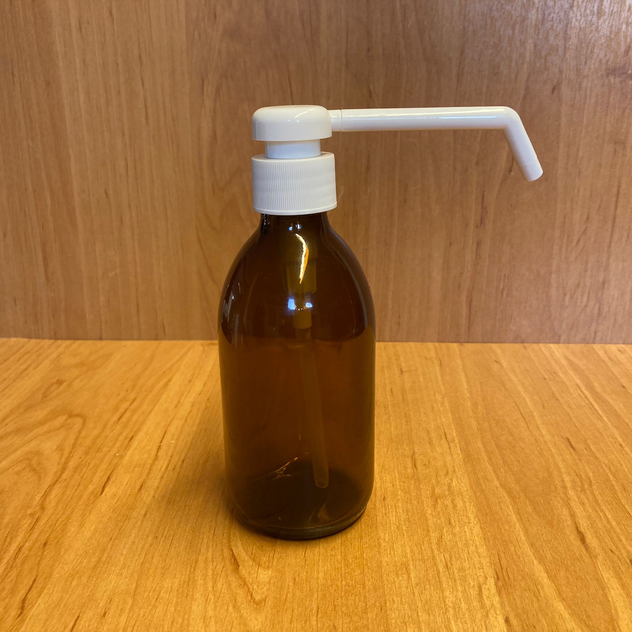 250 Cc Amber Cam Şişe - Beyaz Dispansiyer Sprey Püskürtücülü - 250 Ml Kahverengi Spreyli Şişe