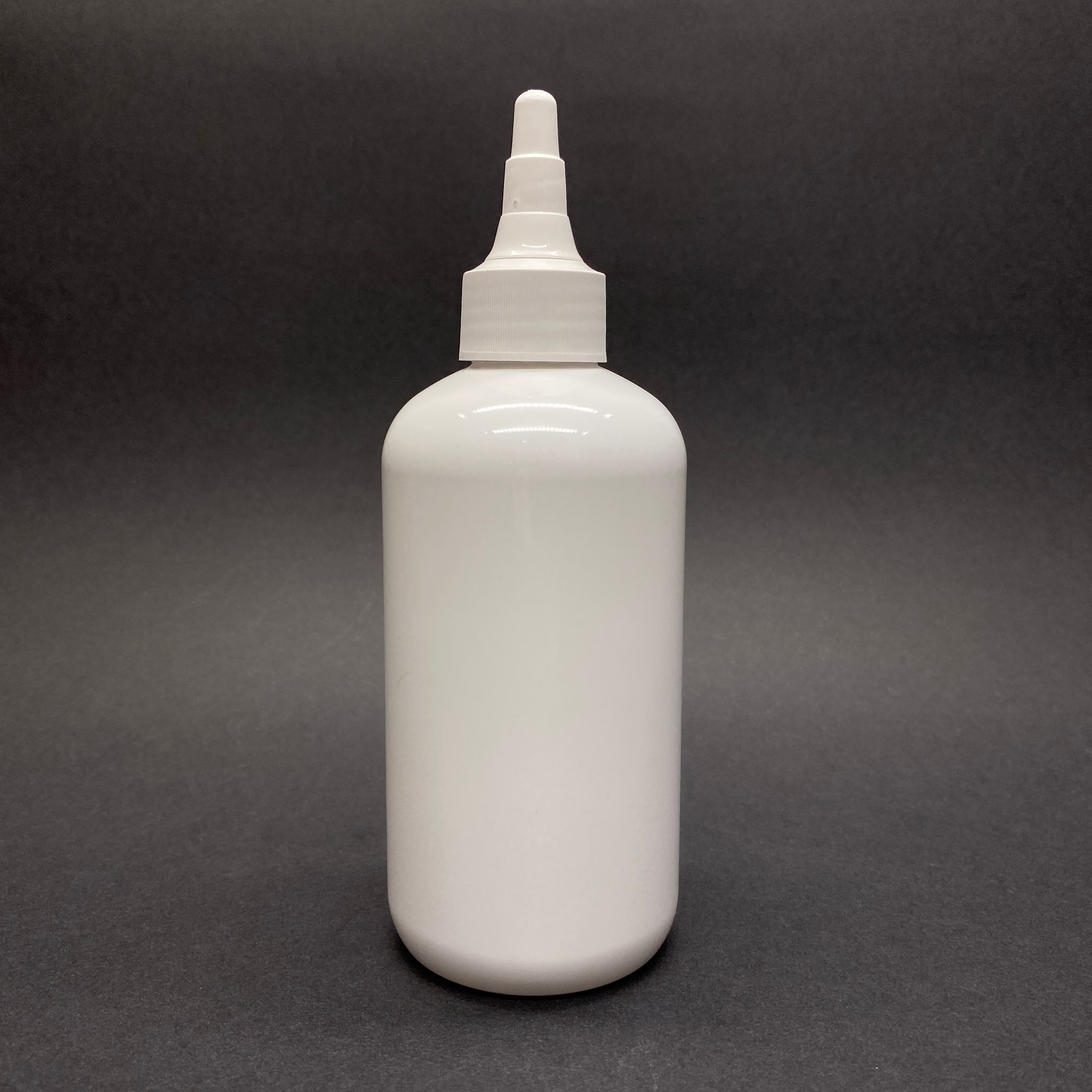 250 Cc Beyaz Plastik Şişe Zeynep Model - Beyaz Asansör Kapaklı  - 250 Ml Tombul Pet Şişe