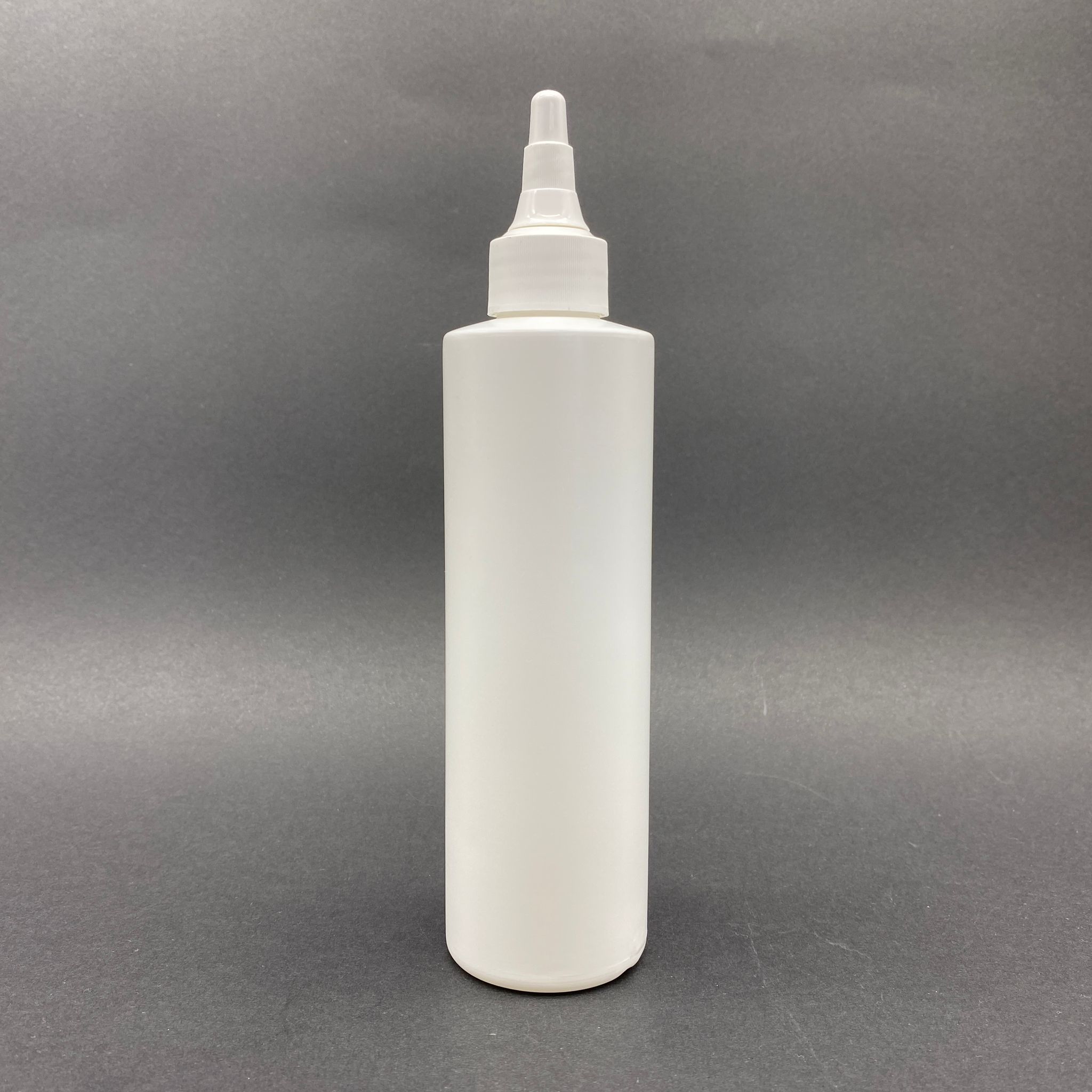 250 Cc Beyaz Polietilen Şişe - Beyaz Asansör Akıtıcı Kapaklı - 250 Ml Plastik Akıtıcılı Şişe