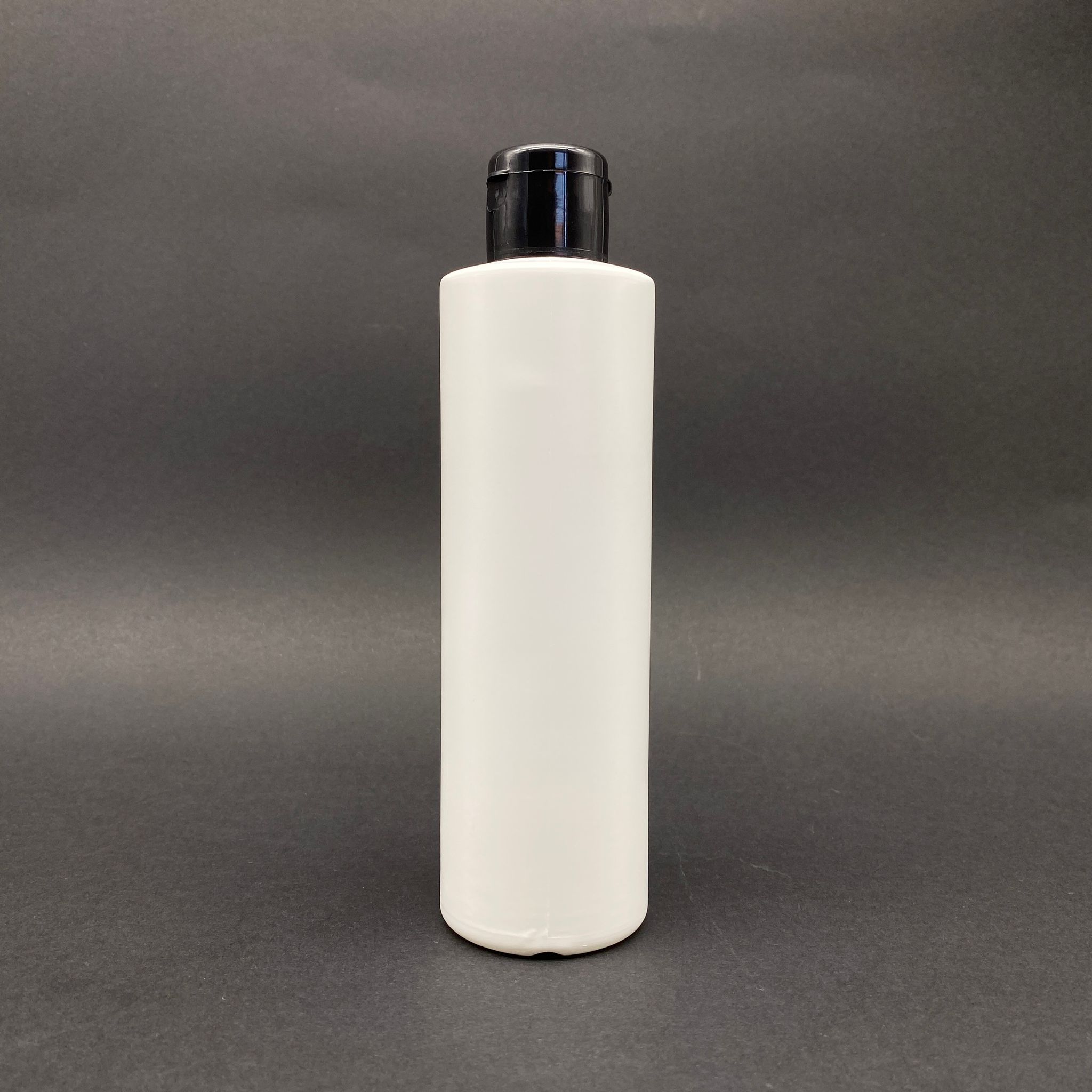 250 Cc Beyaz Polietilen Şişe - Siyah Fliptop Akıtıcı Kapaklı - 250 Ml Plastik Akıtıcılı Şişe