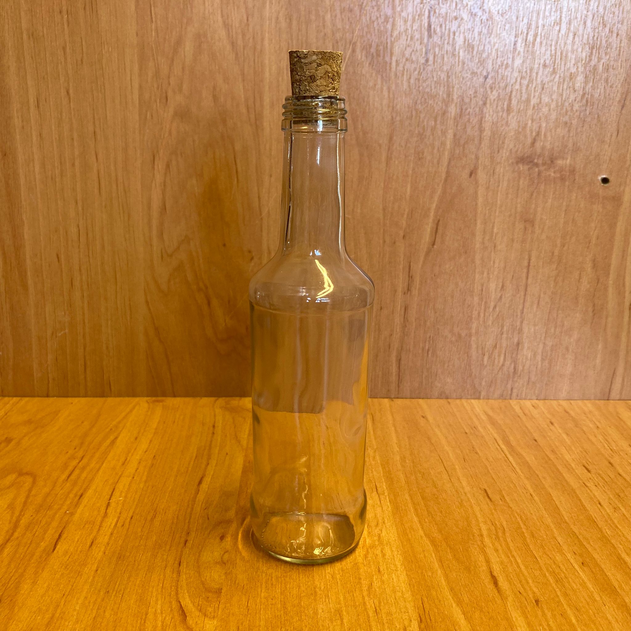 250 Cc Boğazlı Cam Şişe - Mantar Tıpalı - 250 Ml Mantar Tıpalı Şişe