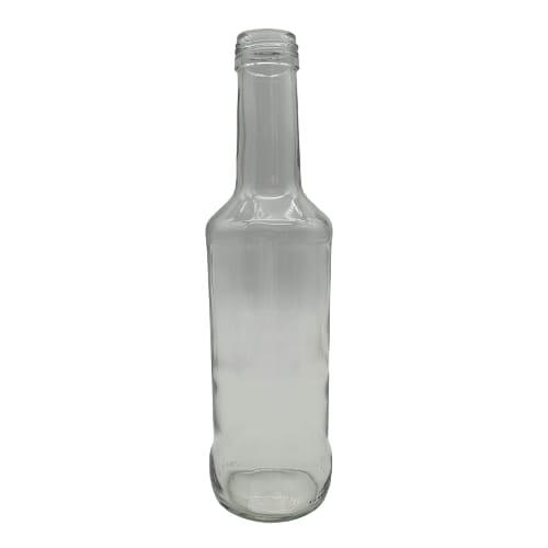 250 Cc Cam Şişe Şeffaf (28 Ağız Vidalı) - 250 Ml Cam Şişe Kapaksız