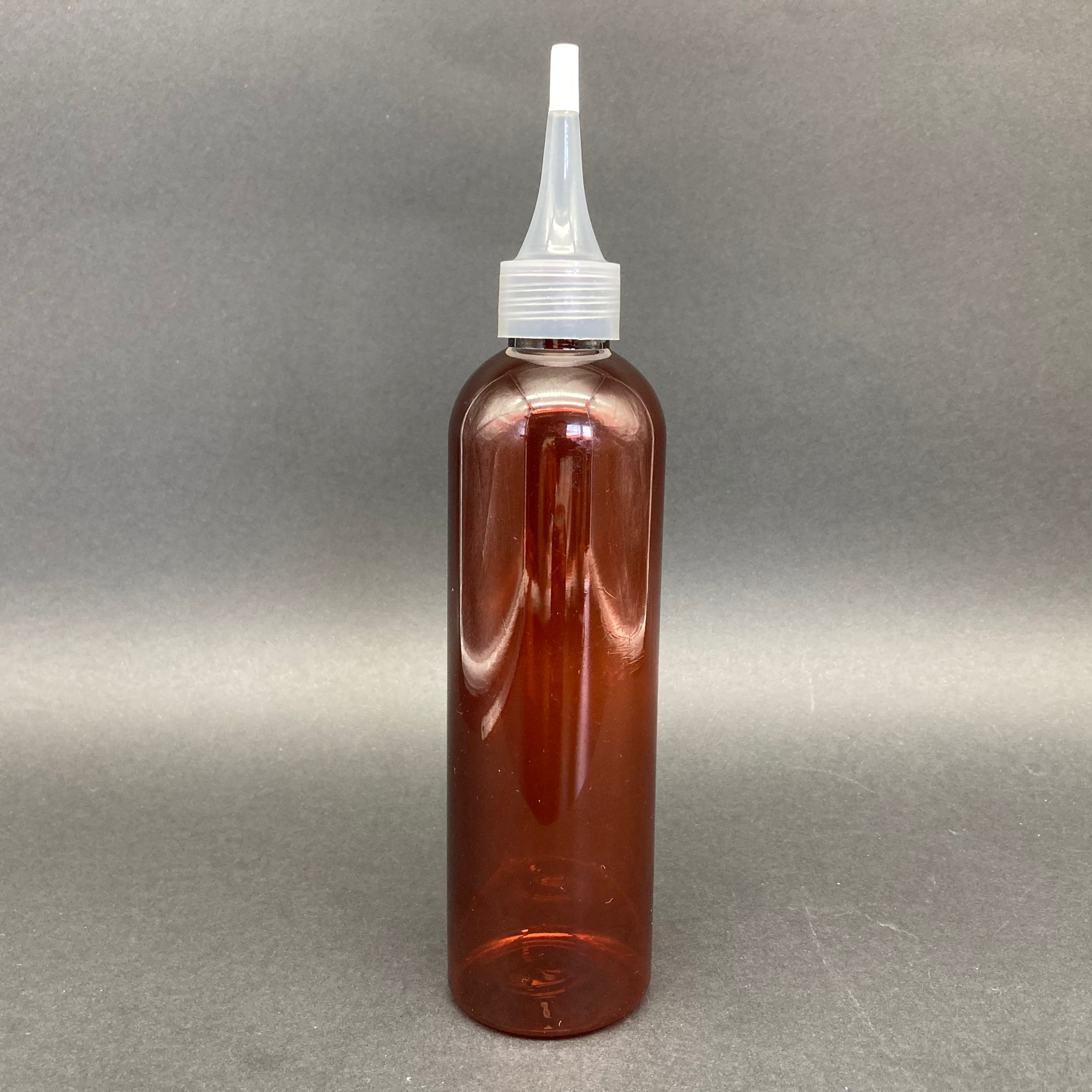 250 Cc Kahverengi Pet Şişe - Akıtıcılı Kapaklı - 250 Ml Akıtıcılı Plastik Şişe