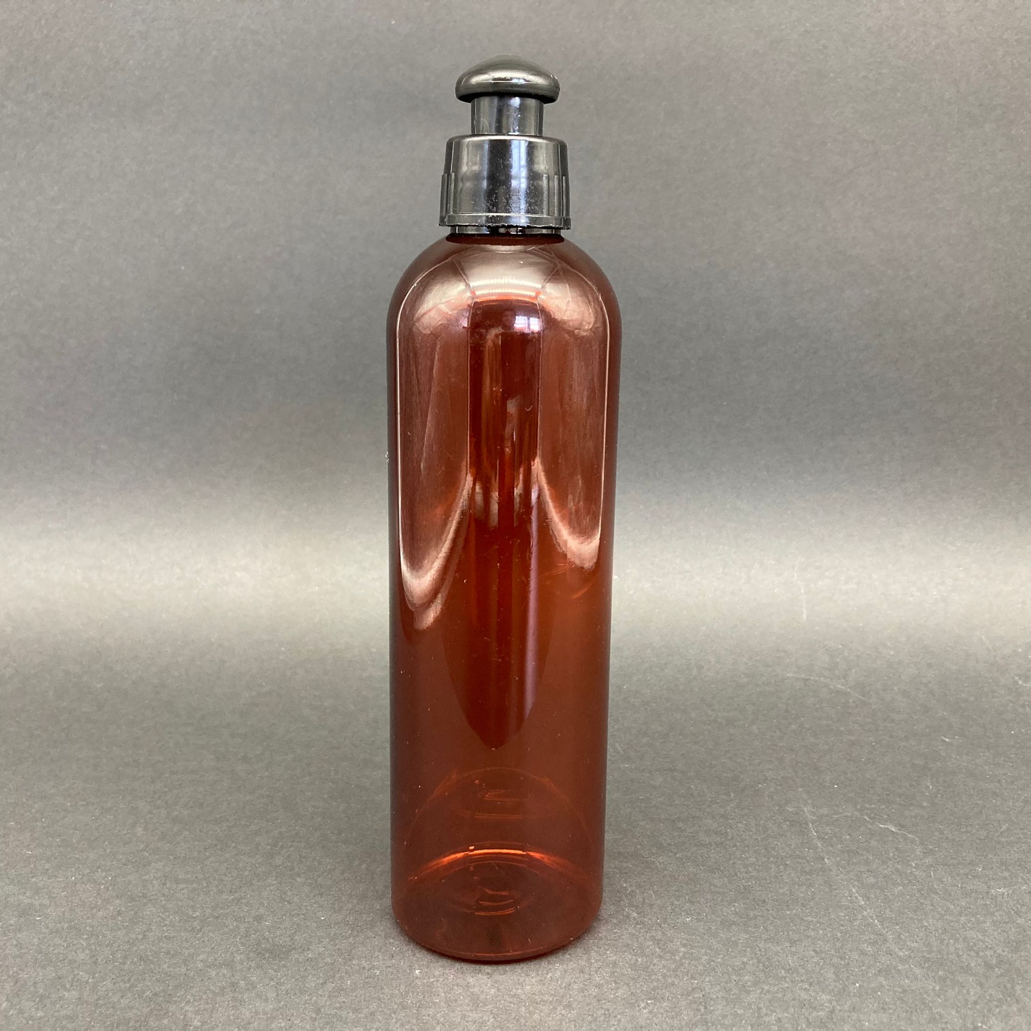 250 Cc Kahverengi Pet Şişe - Push-Pull Akıtıcı Kapaklı - 250 Ml Akıtıcılı Plastik Şişe