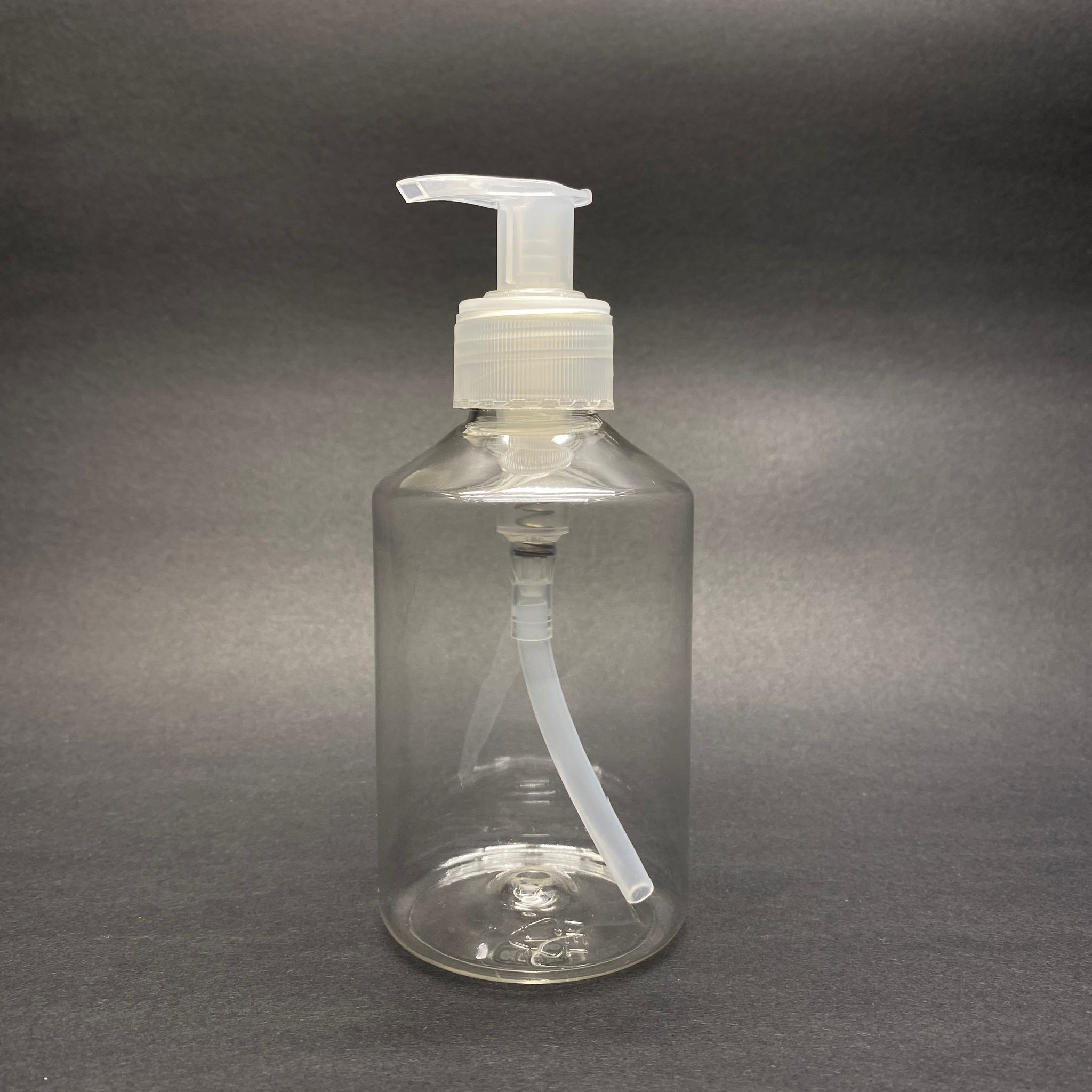 250 Cc Küt Boyunlu Pet Şişe - Şeffaf Sıvı Sabun Pompalı  - 250 Ml Plastik Şişe