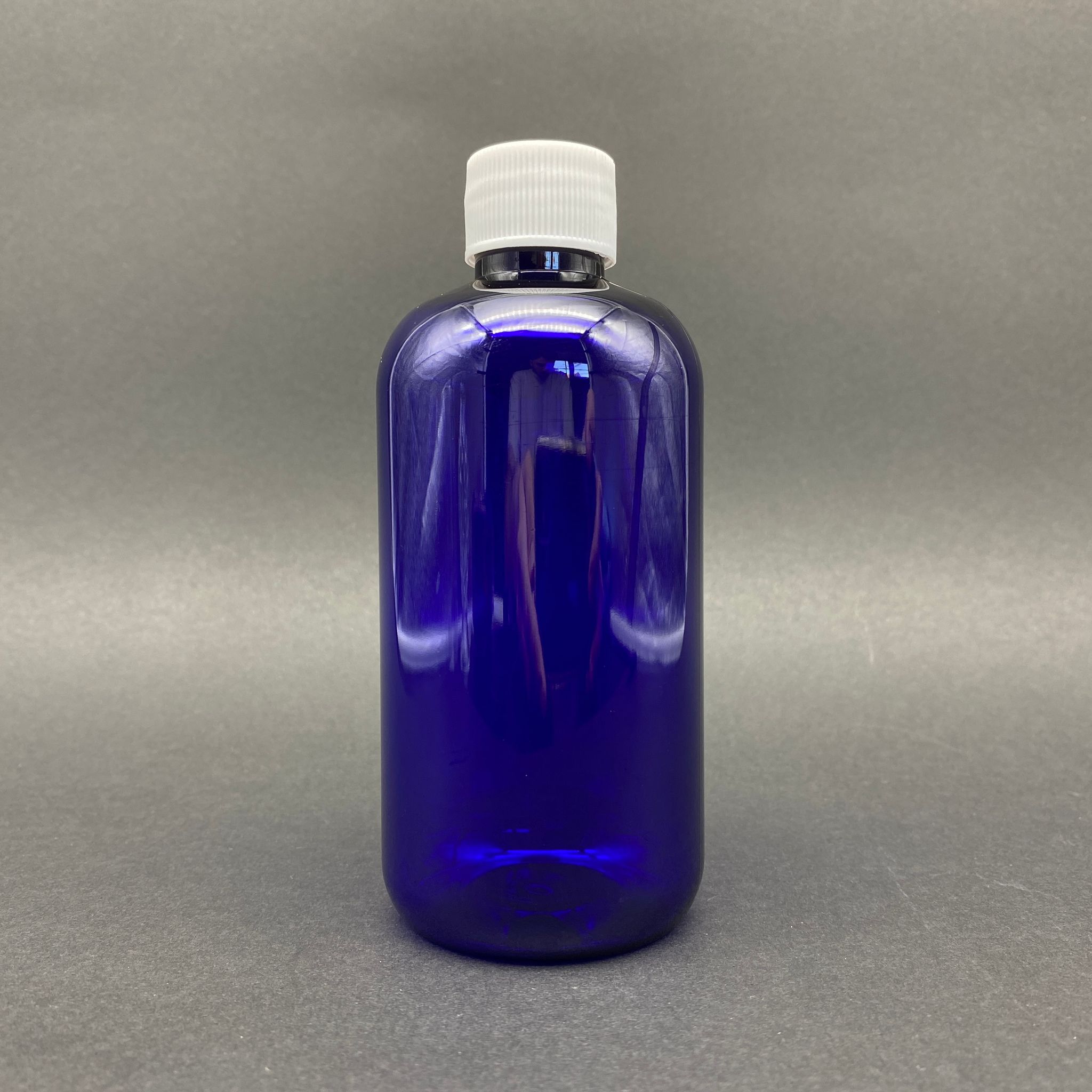 250 Cc Mavi Şişe - Beyaz Kapaklı - 250 Ml Kapaklı Plastik Şişe - Zeynep Model Pet Şişe