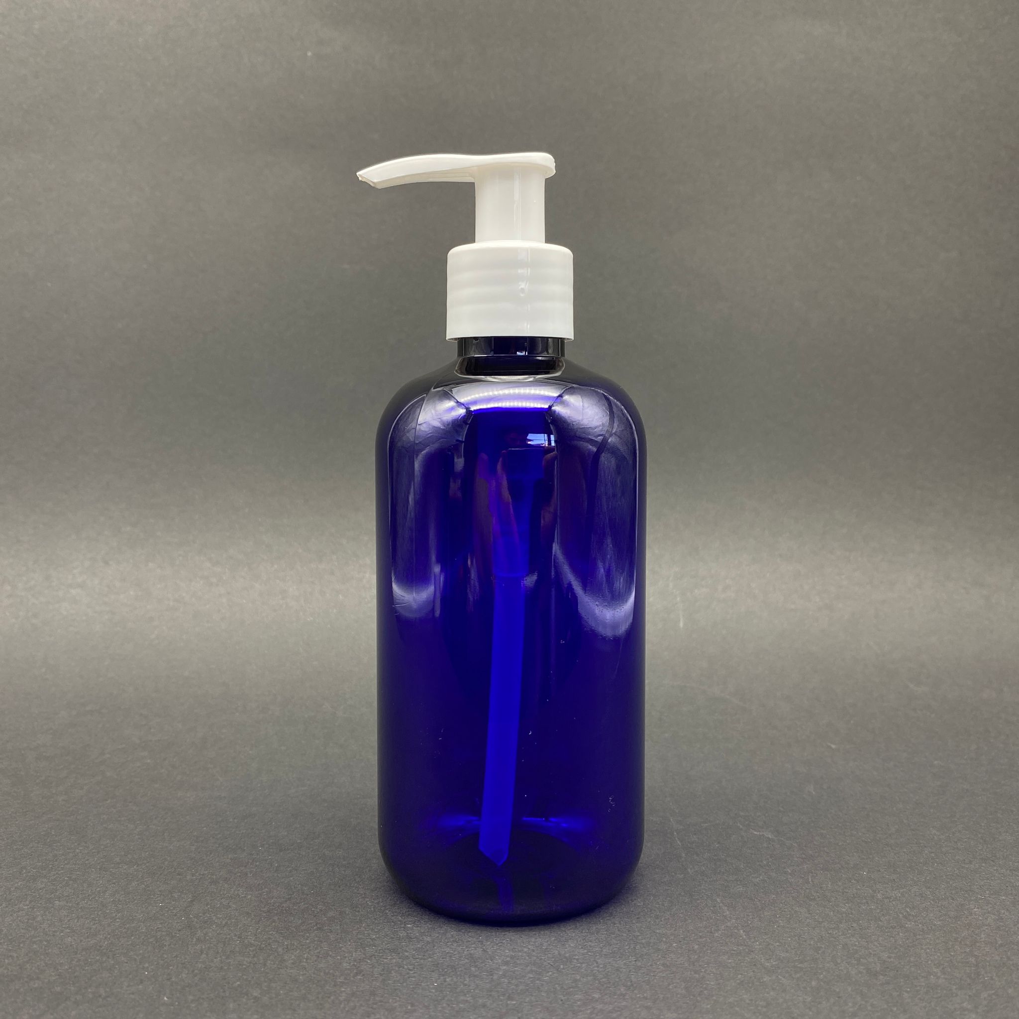 250 Cc Mavi Şişe - Beyaz Pompalı - 250 Ml Pompalı Plastik Şişe - Zeynep Model Pet Şişe