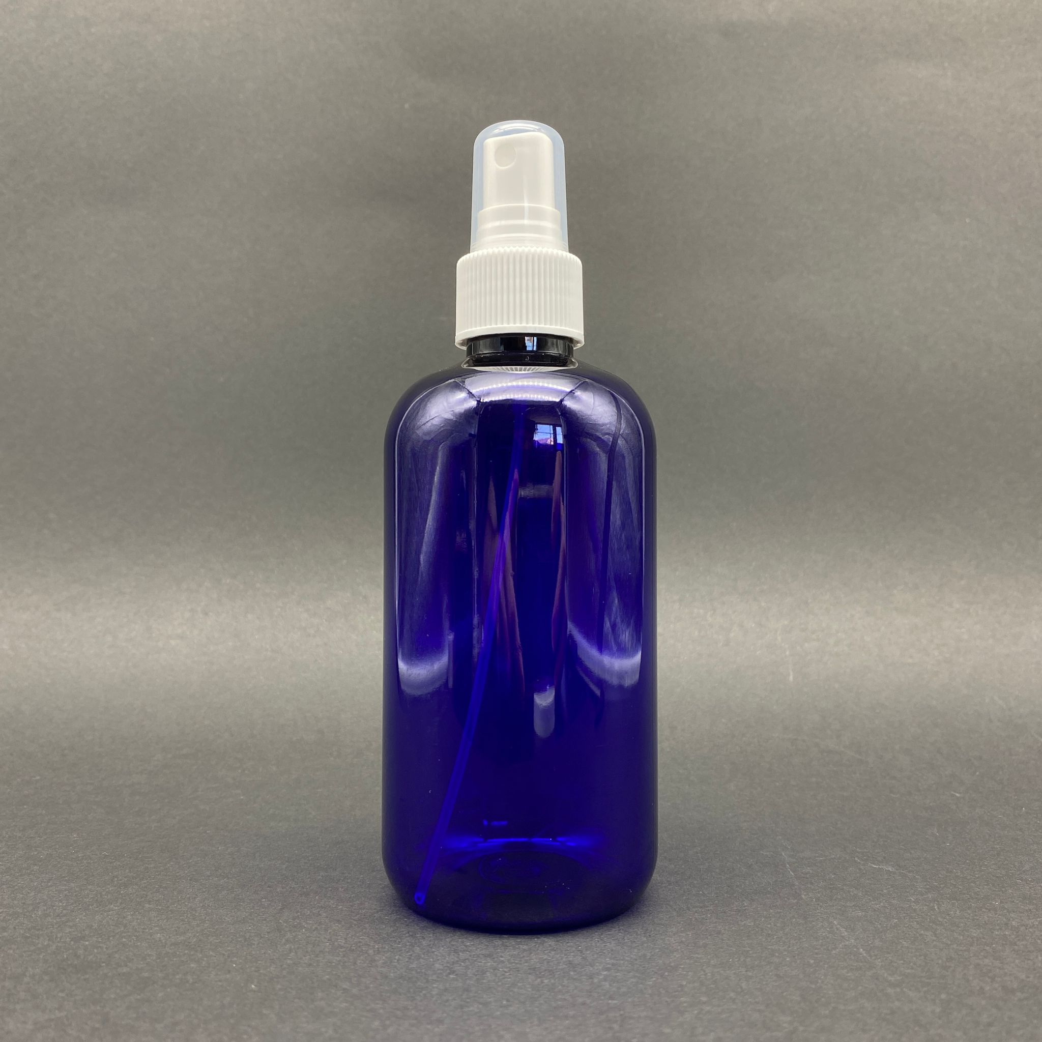 250 Cc Mavi Şişe - Beyaz Spreyli - 250 Ml Spreyli Plastik Şişe - Zeynep Model Pet Şişe