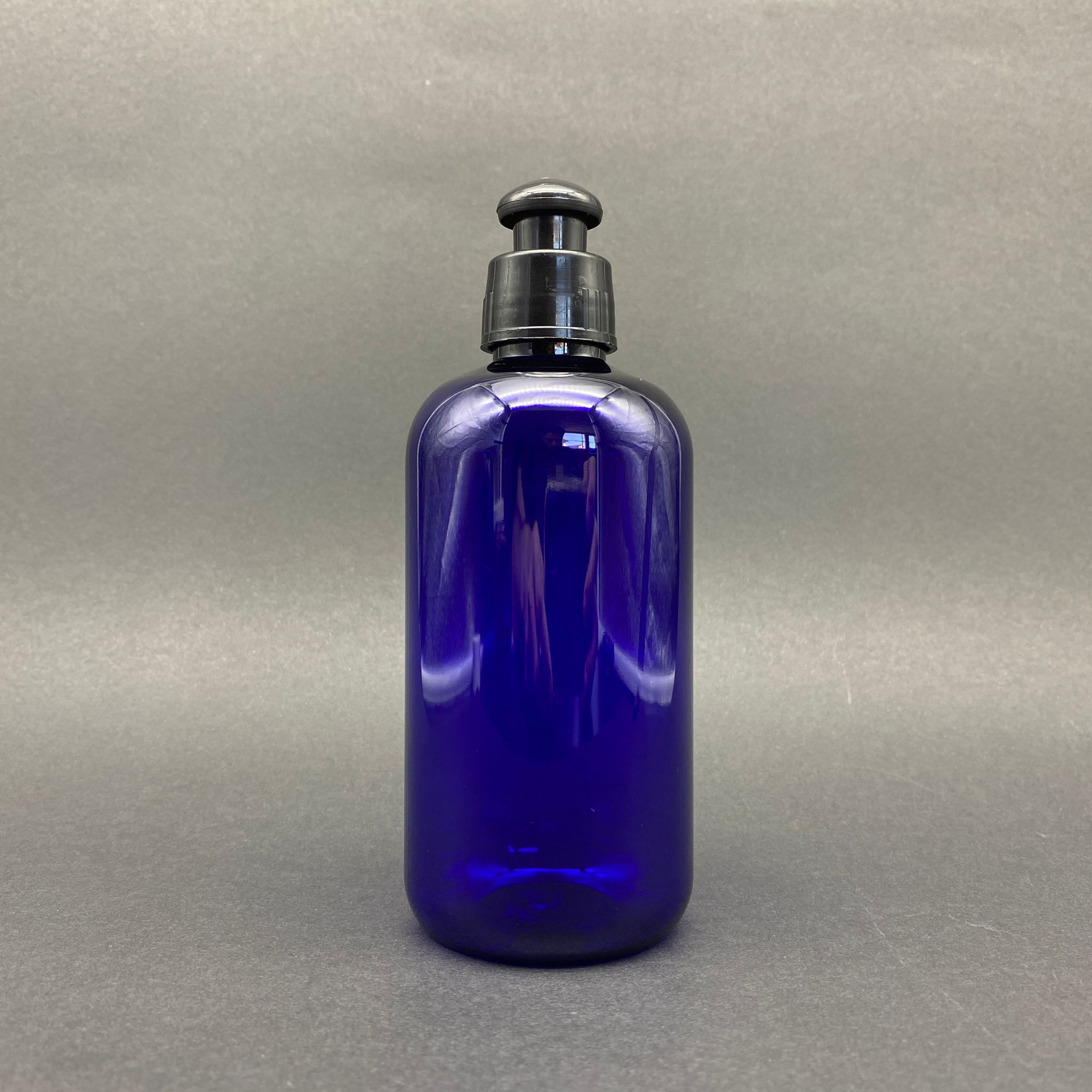 250 Cc Mavi Şişe - Siyah Push Pull Akıtıcı Kapaklı - 250 Ml Akıtıcılı Plastik Şişe - Zeynep Model Pet Şişe