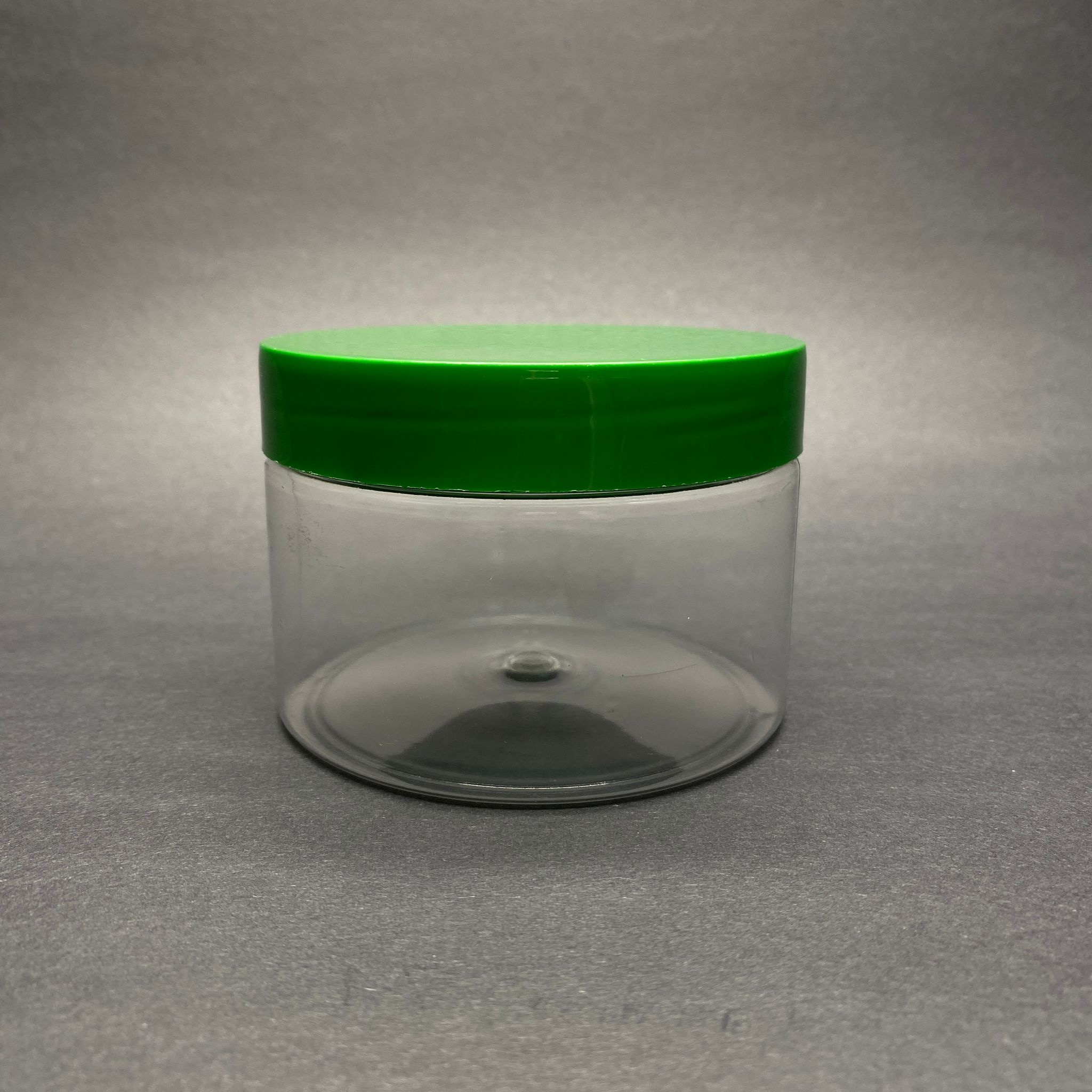 250 Cc Pet Kavanoz Sert (30 Gr) Yeşil Plastik Kapaklı - 250 Ml Plastik Pet Kavanoz - Kozmetik Kavanoz