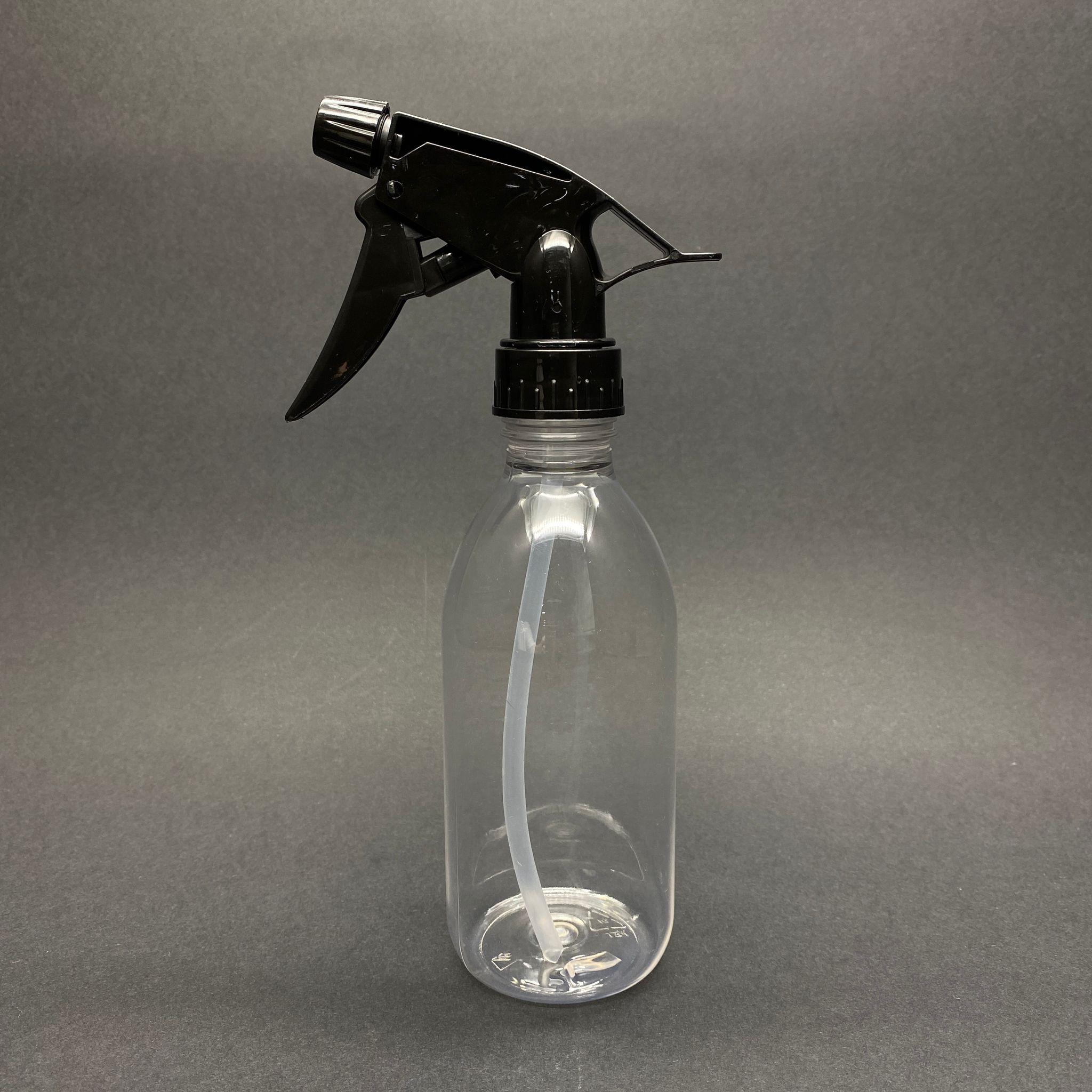 250 Cc Pet Oto Temizlik Şişesi - Şeffaf Fransız Model  - Dozajlı Kimyasala Dayanıklı Triger Spreyli  - 250 Ml Boş Spreyli Plastik Şişe