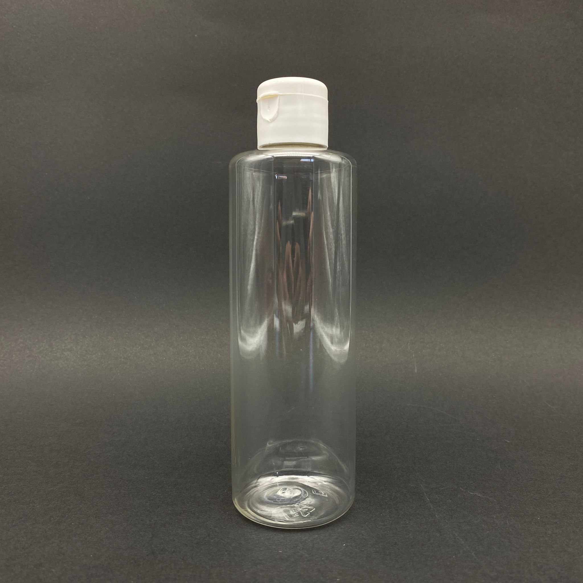 250 Cc Pet Şişe - Beyaz Fliptop Akıtıcı Kapaklı - 250 Ml Akıtıcılı Plastik Şişe