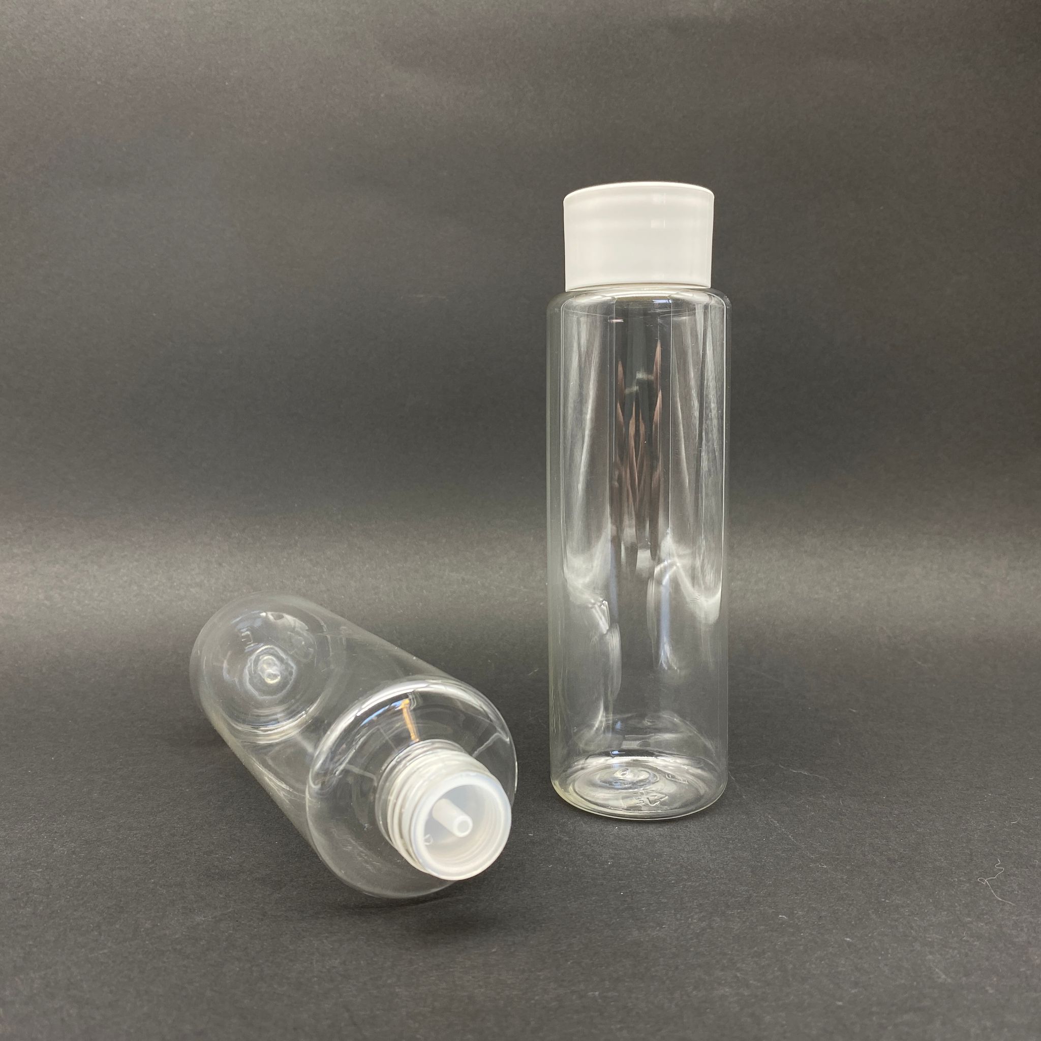 250 Cc Pet Şişe - Beyaz Kolonya Kapaklı - Kolonya Tıpalı - 250 Ml Plastik Kolonya Şişesi