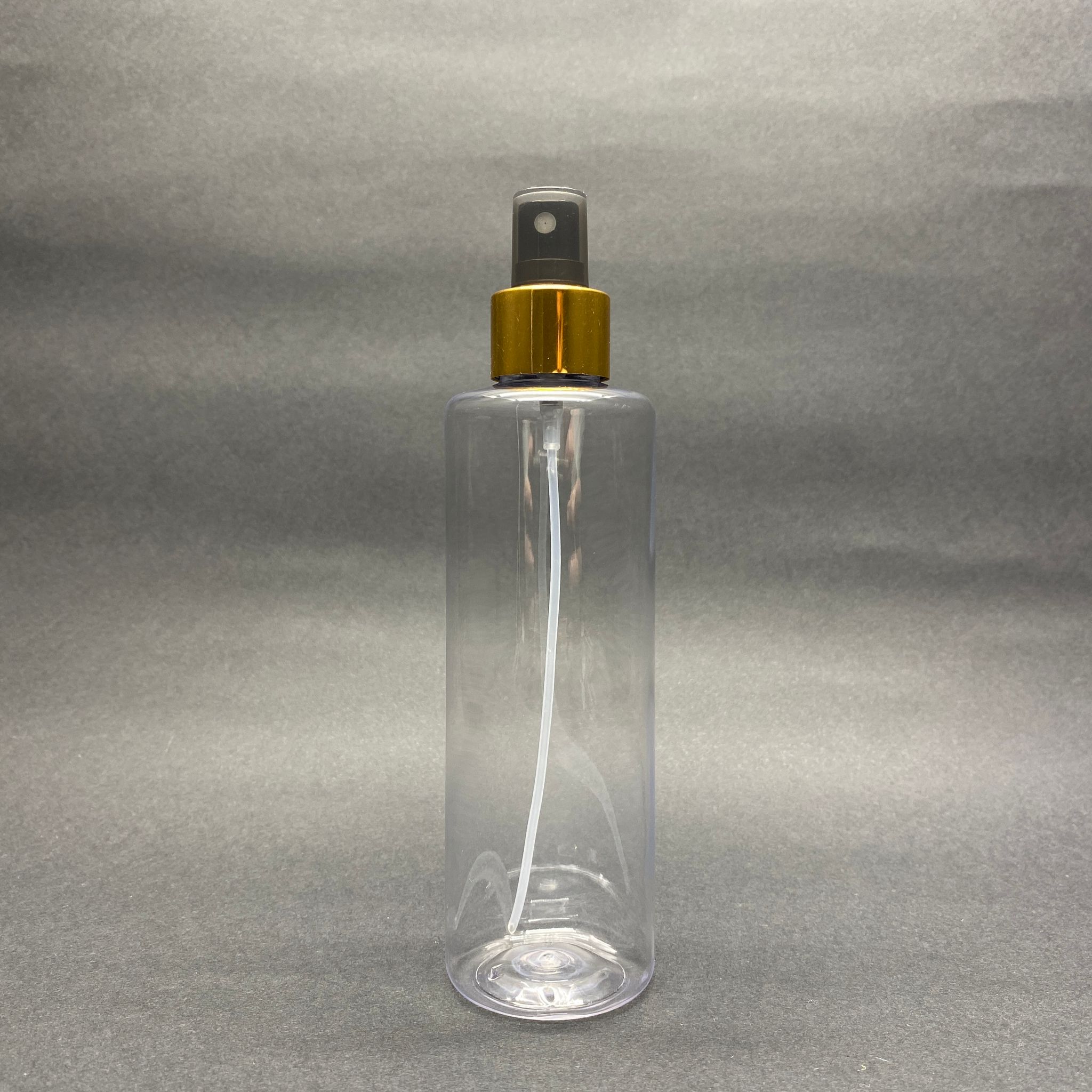 250 Cc Pet Şişe - Gold Spreyli - 250 Ml Spreyli Plastik Şişe