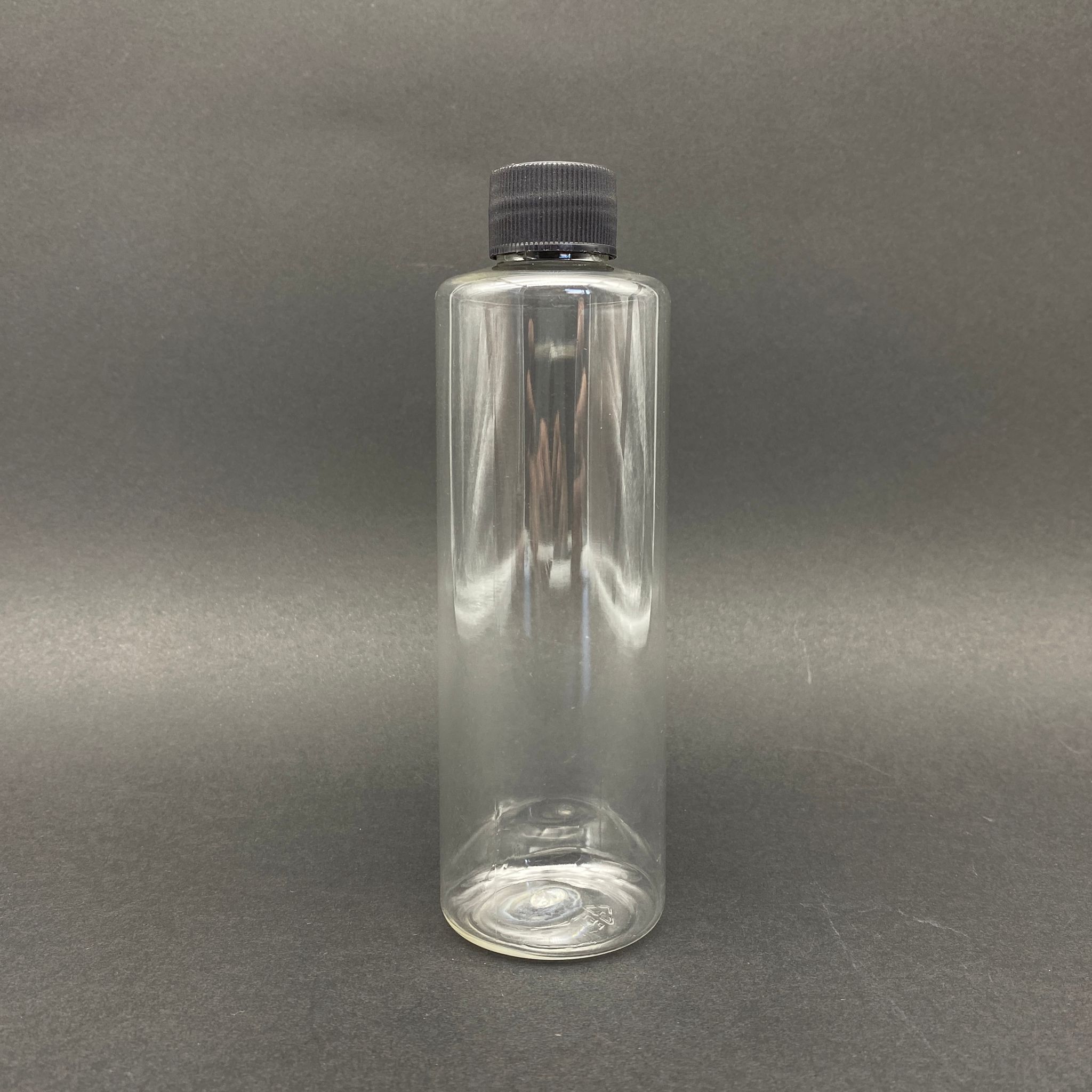 250 Cc Pet Şişe - Siyah Kapaklı - 250 Ml Kapaklı Plastik Şişe