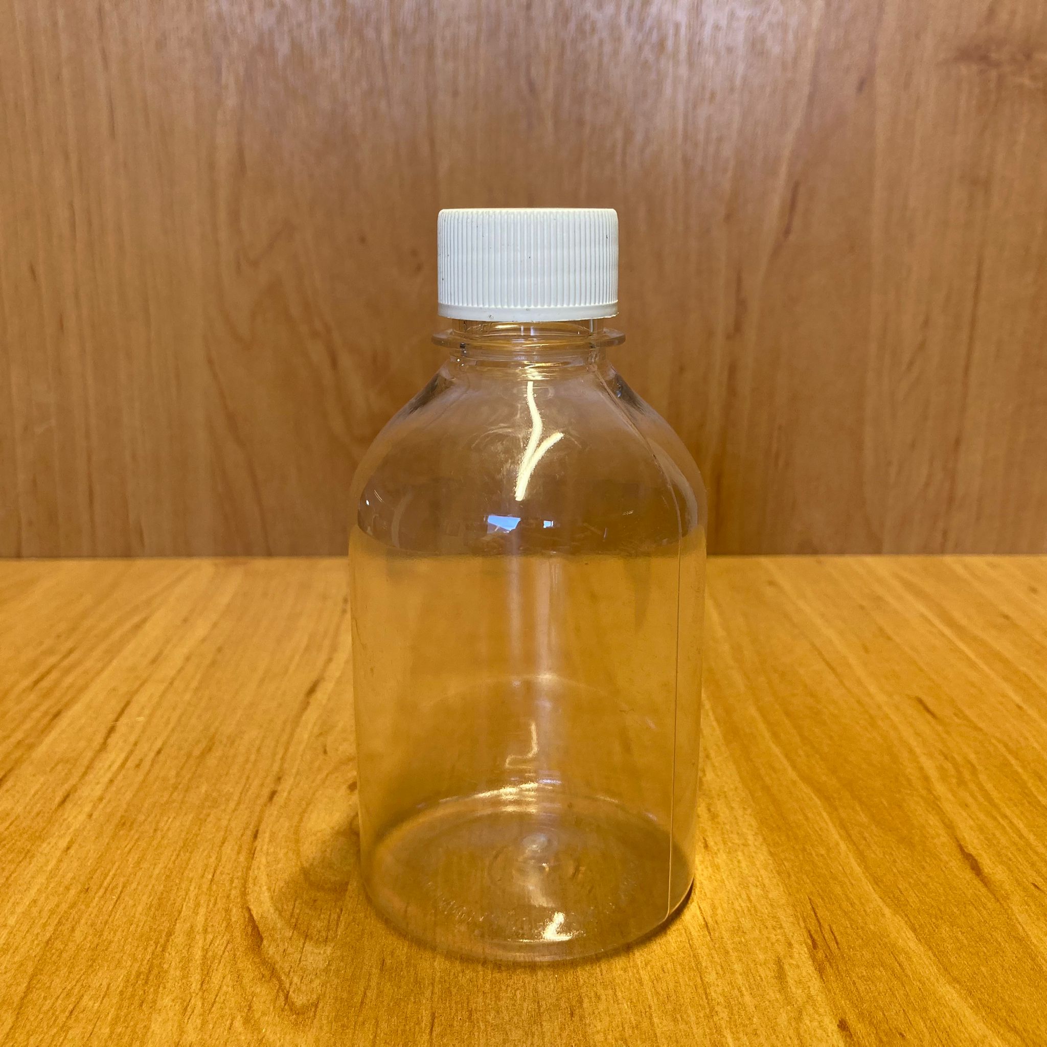 250 Cc Plastik Şişe - Beyaz Plastik Kapaklı - 250 Ml Boş Plastik Şişe