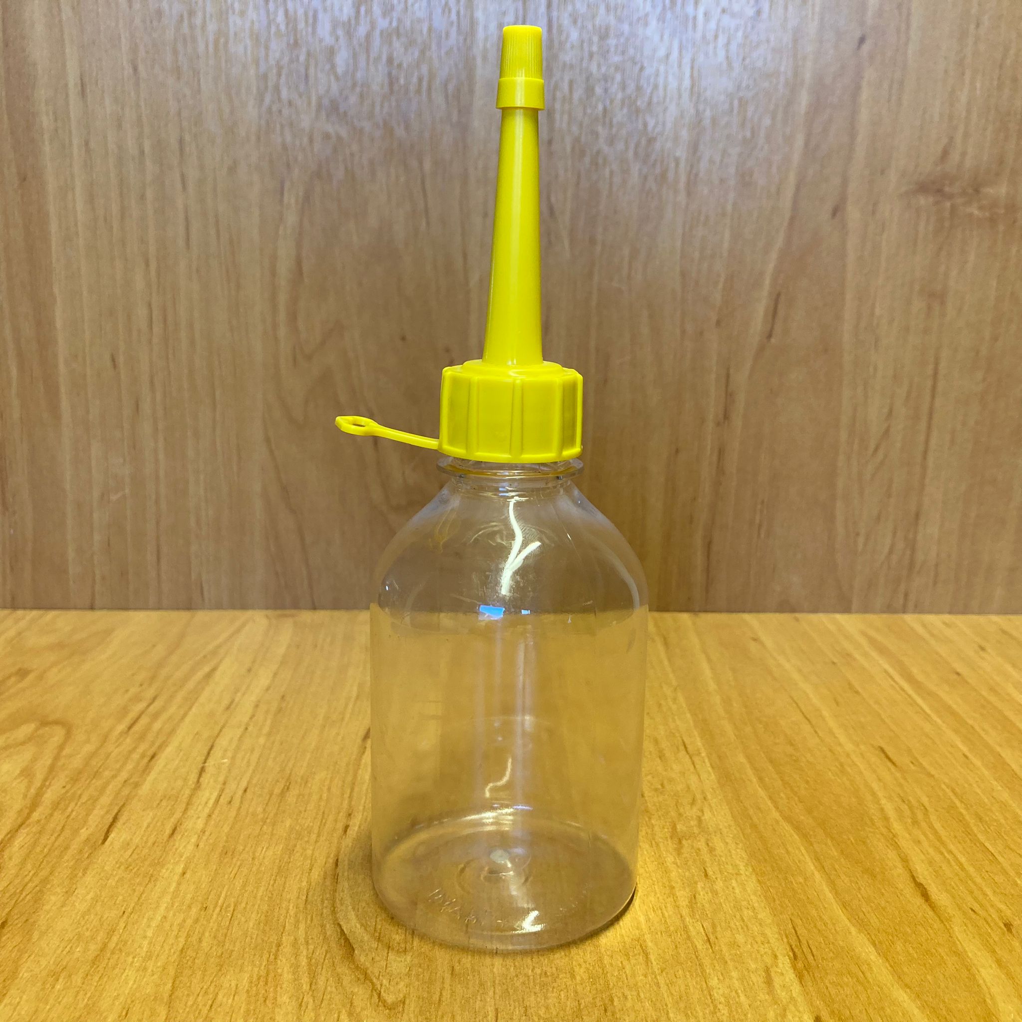 250 Cc Plastik Şişe - Sarı Akıtıcılı Kapaklı - 250 Ml Boş Plastik Şişe