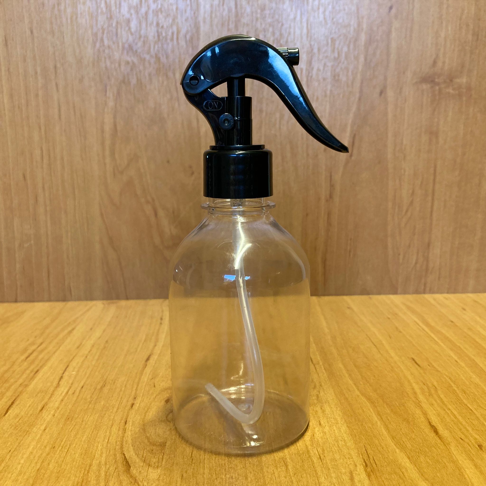 250 Cc Plastik Şişe - Siyah Triger Spreyli - 250 Ml Boş Plastik Şişe