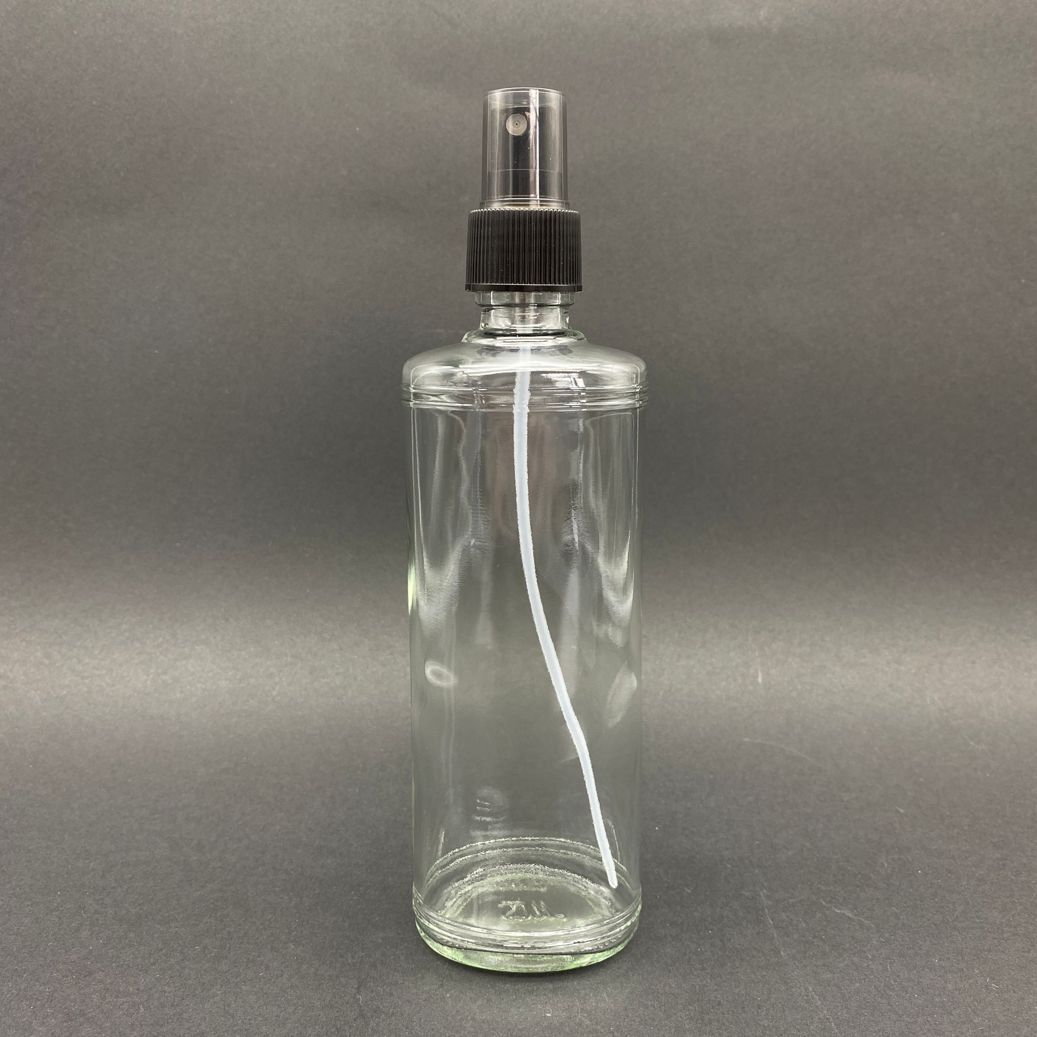 250 Cc Rebul Model Cam Şişe -Siyah Spreyli - 250 Ml Spreyli Cam Şişe