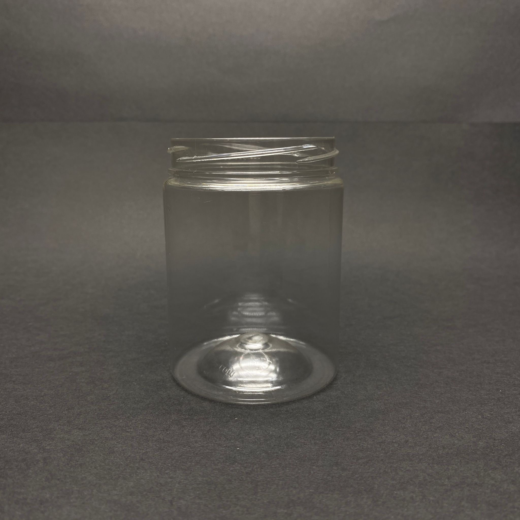 250 Cc Silindir Pet Kavanoz Kapaksız (63 Ağız) - 250 Ml Plastik Kavanoz