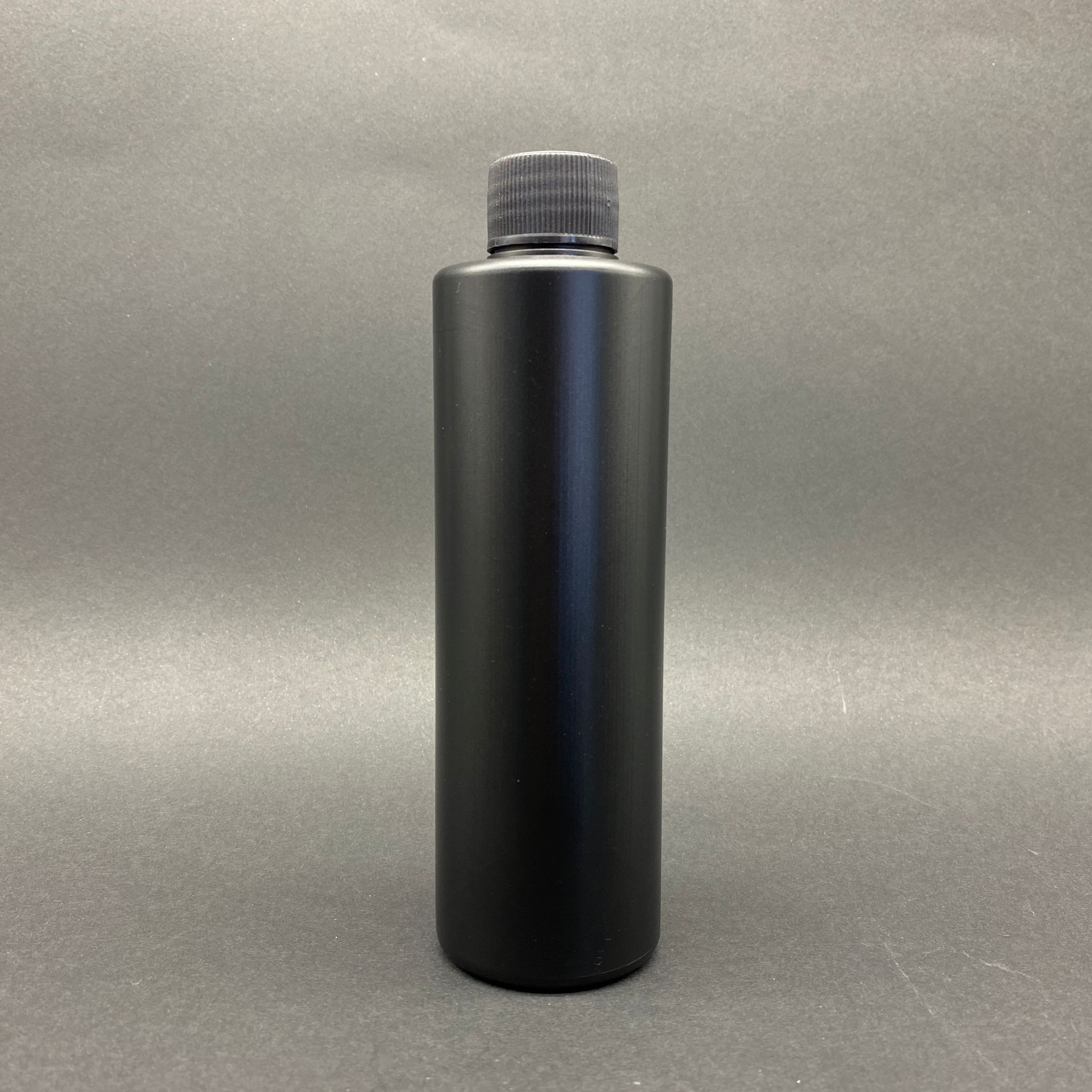 250 Cc Siyah Polietilen Şişe - Siyah Kapaklı - 250 Ml Kapaklı Plastik Şişe