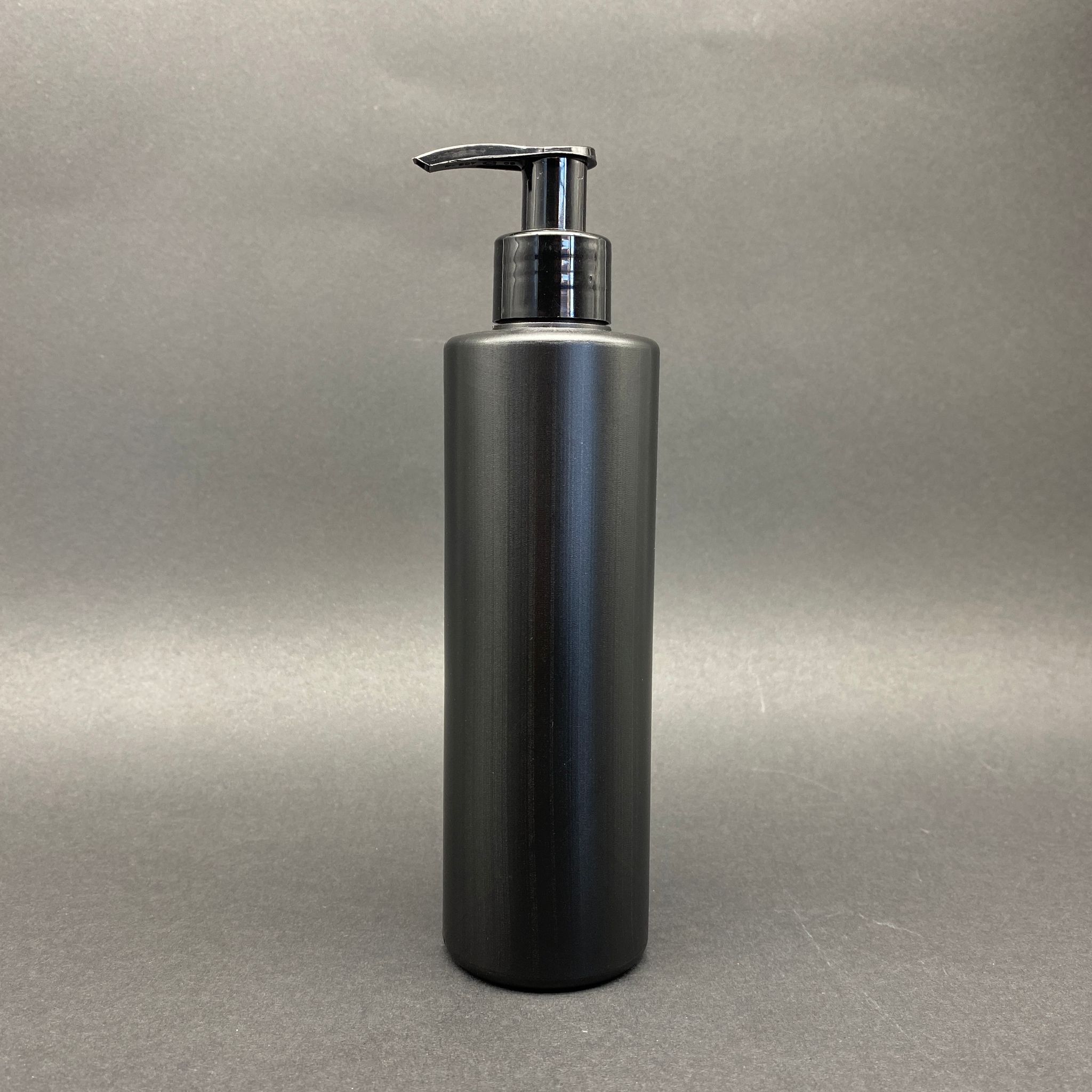 250 Cc Siyah Polietilen Şişe - Siyah Pompalı - 250 Ml Pompalı Plastik Şişe