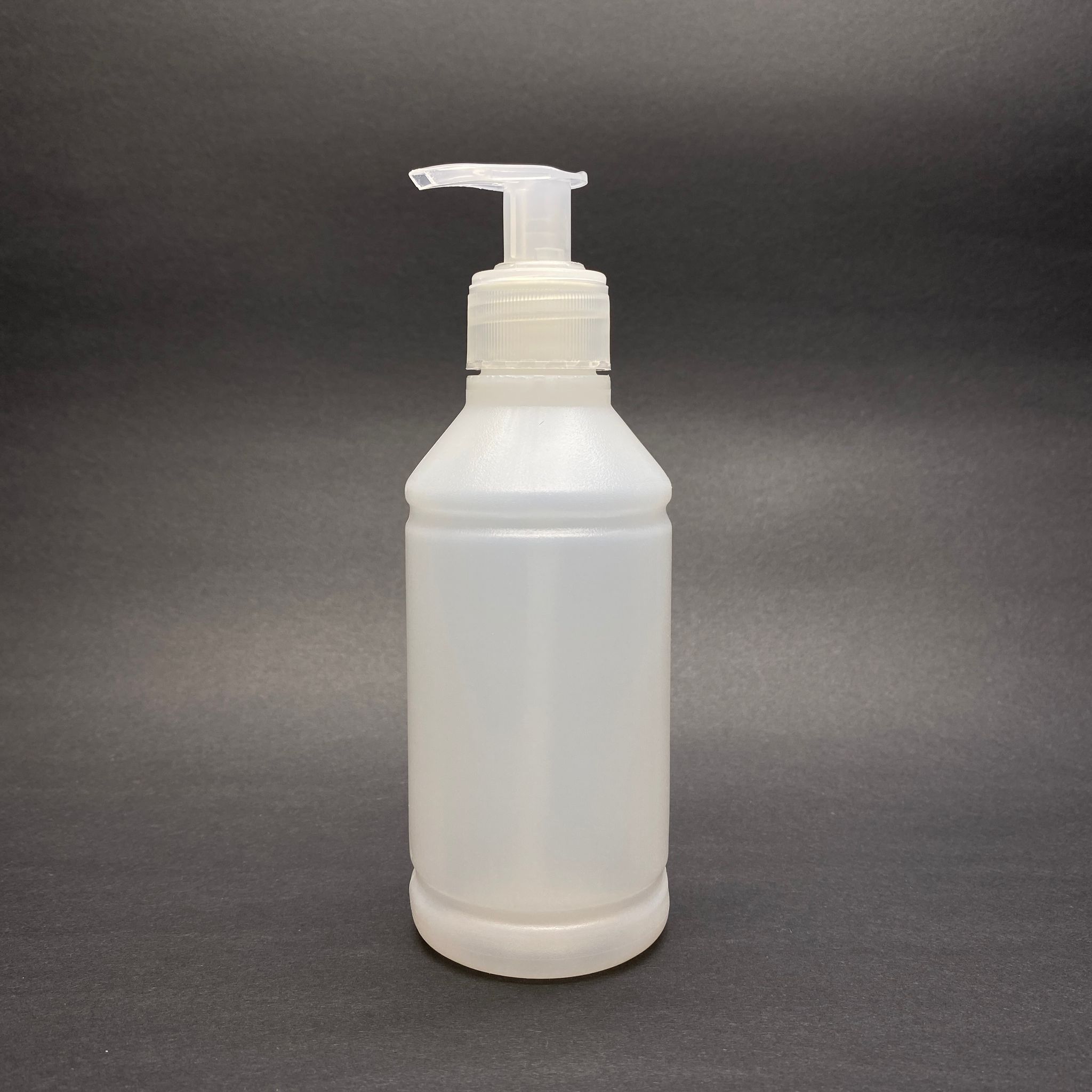 250 Cc Tiner Şişesi - Şeffaf Sıvı Sabun Pompalı - 250 Ml Kimyasala Dayanıklı Plastik Şişe - 0,25 Lt Polietilen Şişe