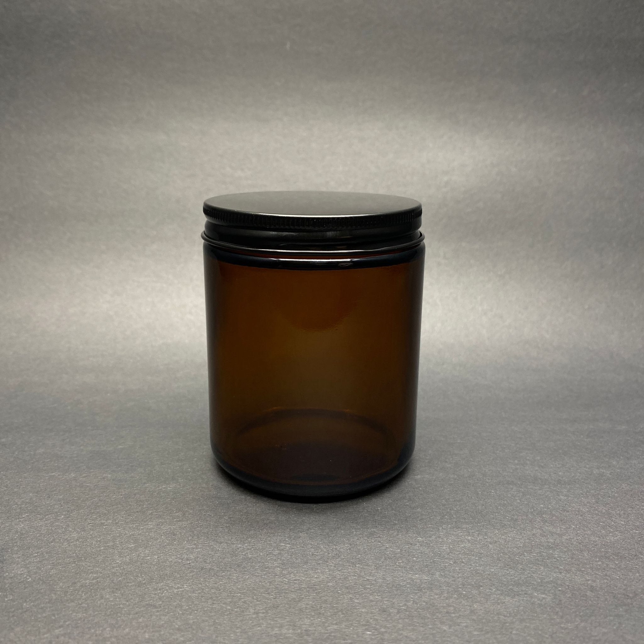 270 Cc Cam Amber Mum Kavanozı - Köpük Contalı Sızdırmaz Siyah Metal Kapaklı  - 270 Ml Kahverengi Krem Kavanozu - Amber Mum Kavanozları - Medikal Kavanoz - Orjinal Amber (Boyama Değil)
