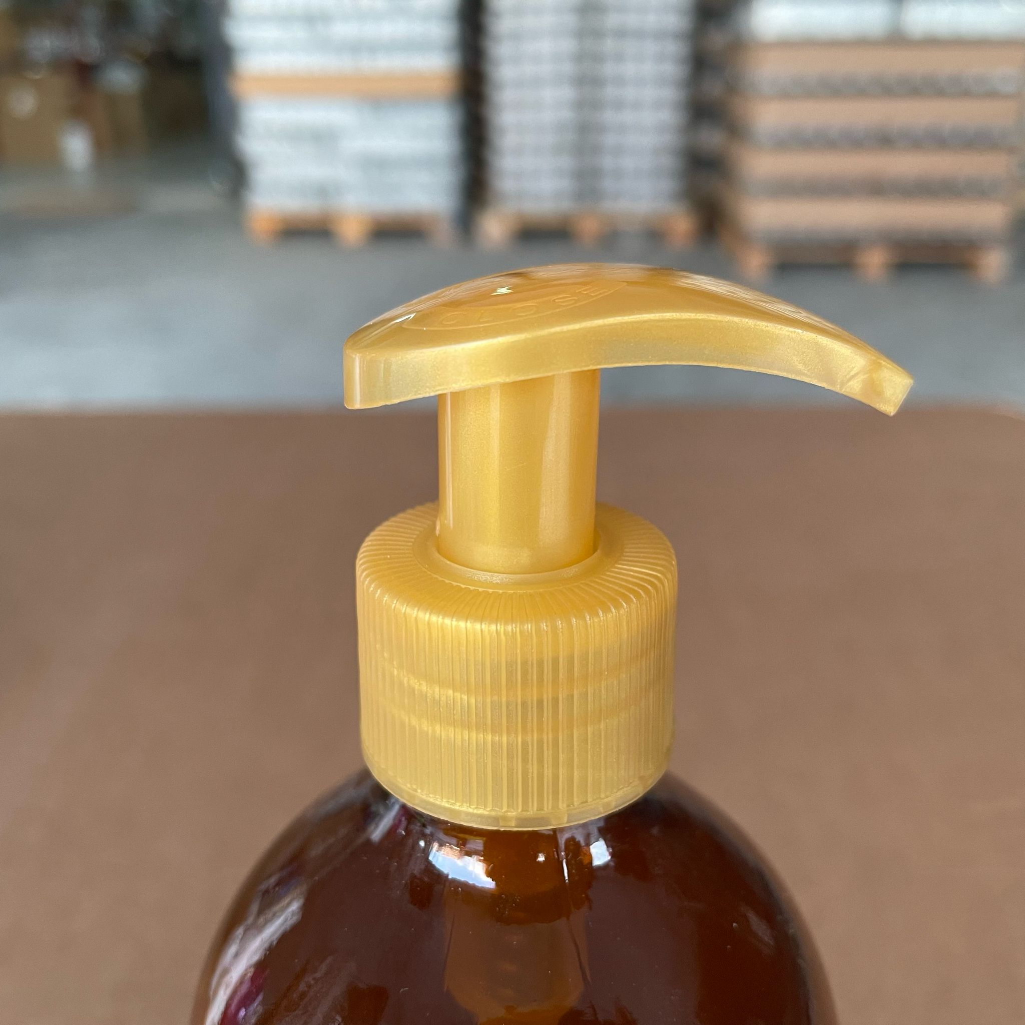 28 Mm Pompa Gold - Kilitli - 28 Mm Sıvı Sabun Pompası