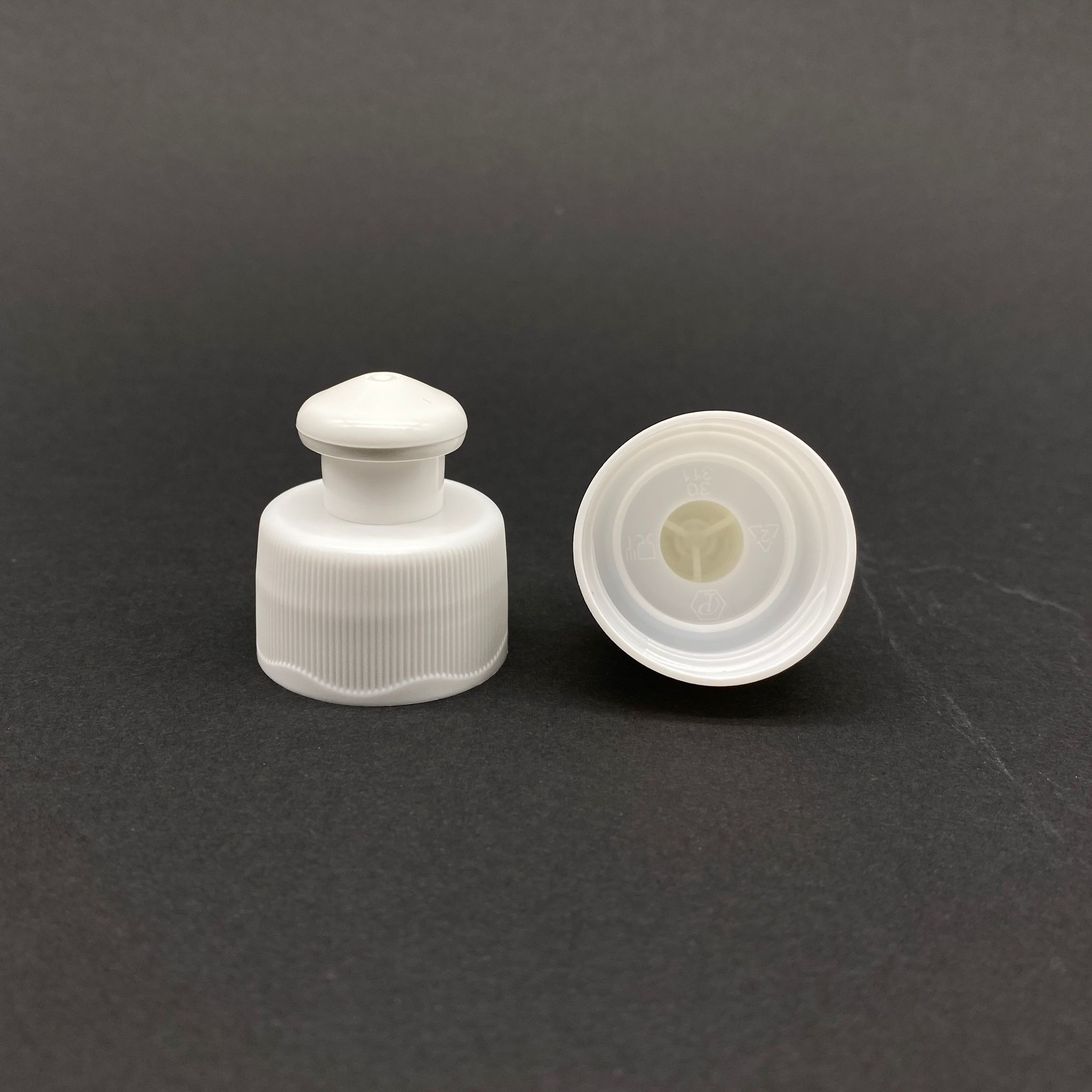 28 Mm Push Pull Kapak Beyaz (Deterjan Kapak)