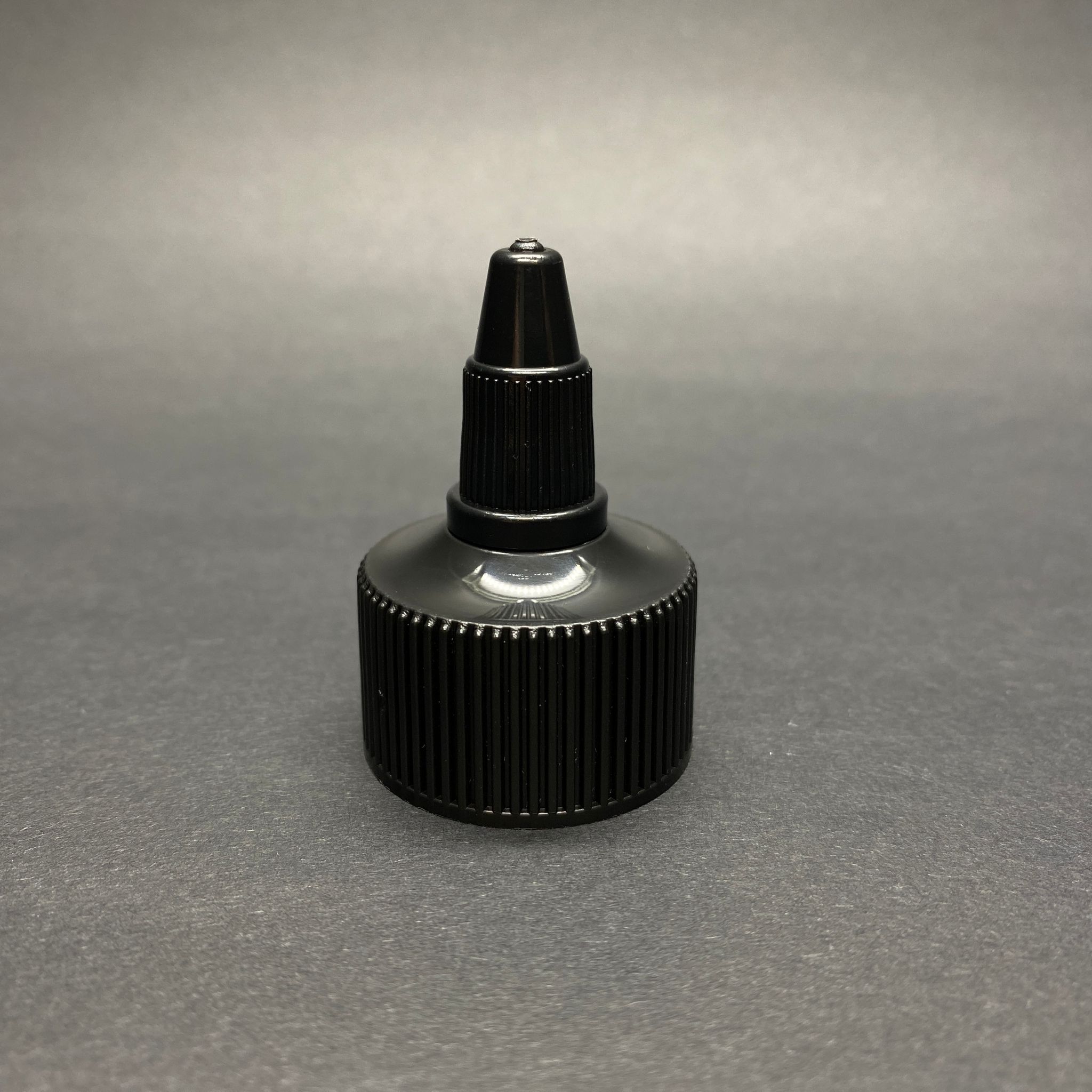 28 Mm Twist Asansör Sivri Kapak - Sos, Mürekkep, Şampuan, Tutkal Kartuş İçin Akıtıcılı Plastik Kapak