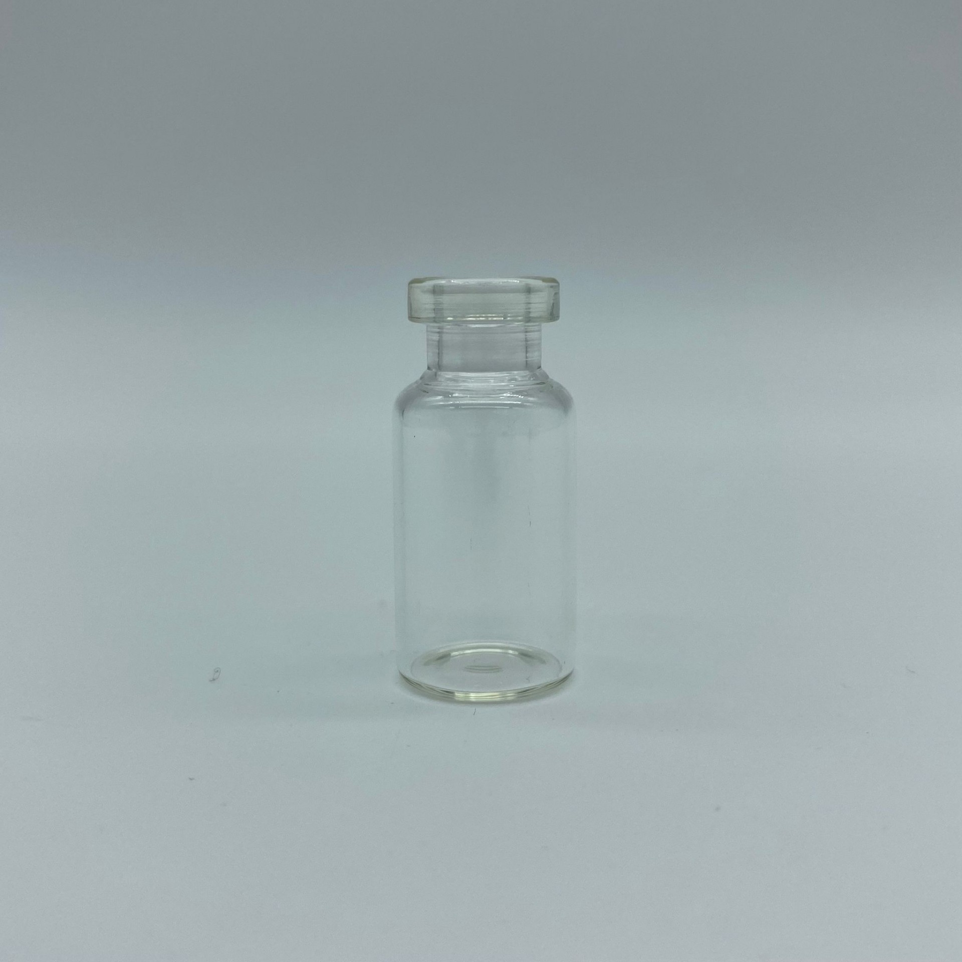 3 Cc Cam Şişe Şeffaf - Çekme Cam - Üfleme Cam - İnce Cam Flakon Penisilin Şişe - Kapaksız - Ağız Çapı 13 Mm